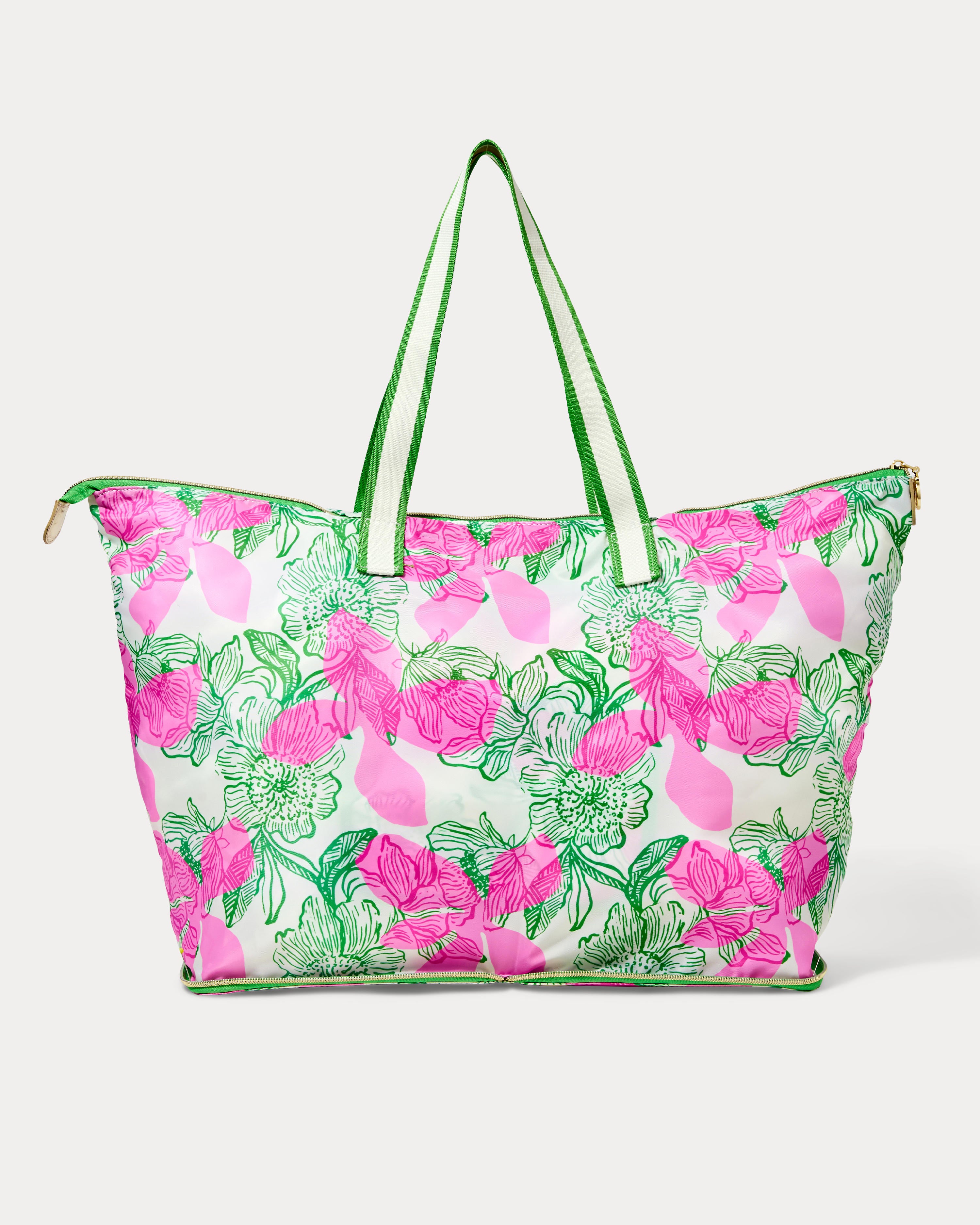 Packable Tote, Sunset Shadows