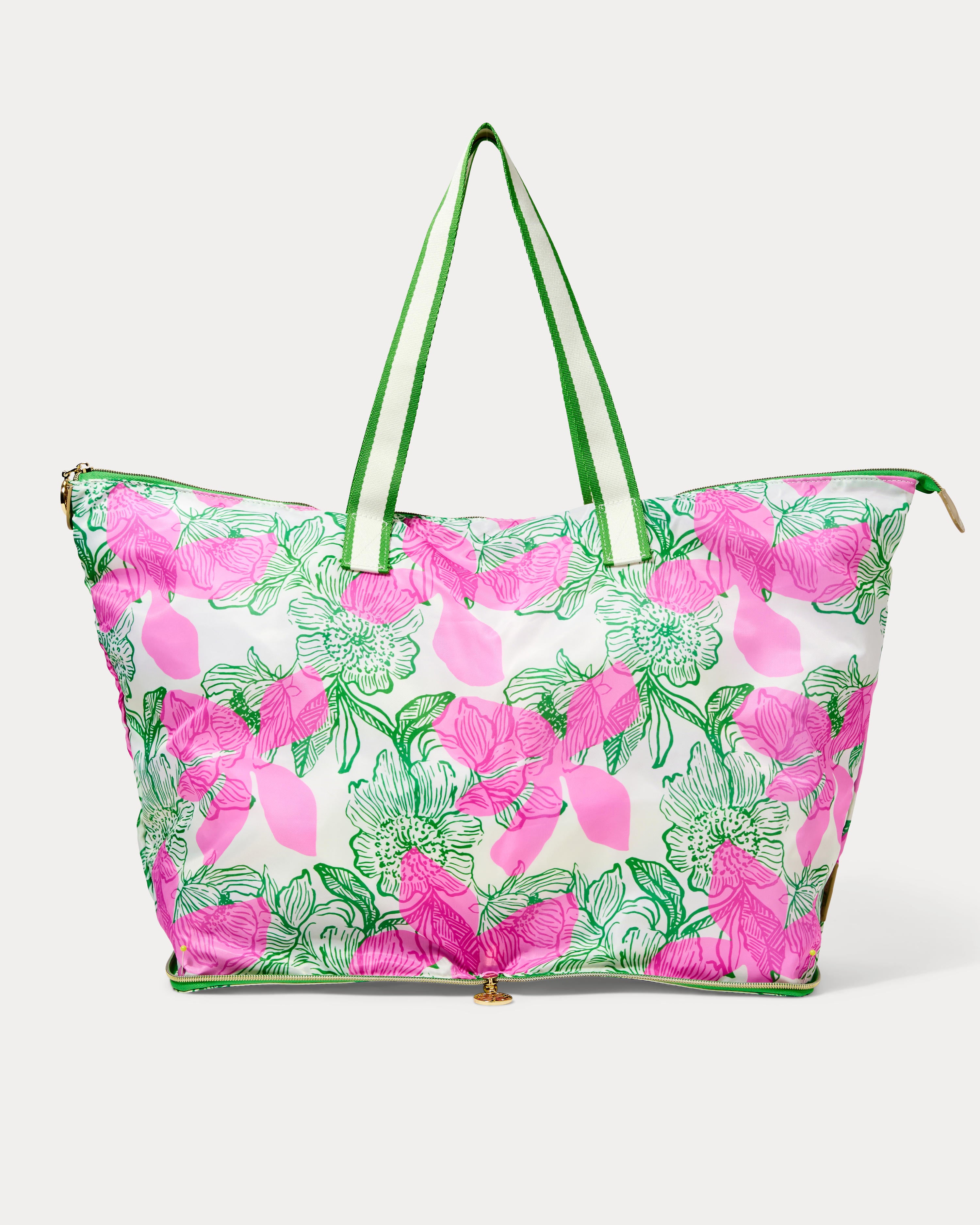 Packable Tote, Sunset Shadows