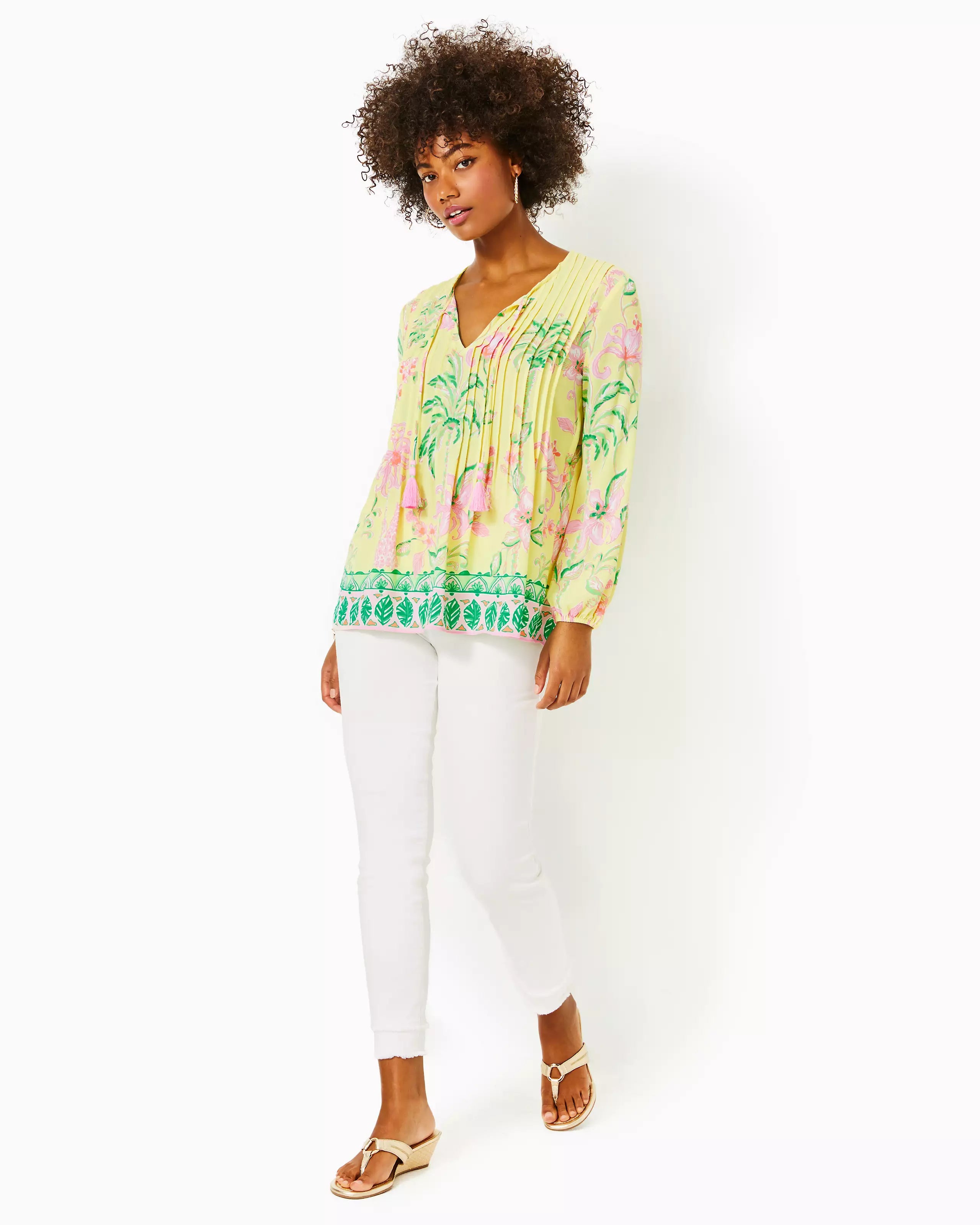 Lilly Pulitzer | Marilina Long Sleeve Tuni | Lilly Pulitzer | Cloister Collection Designer Fashion