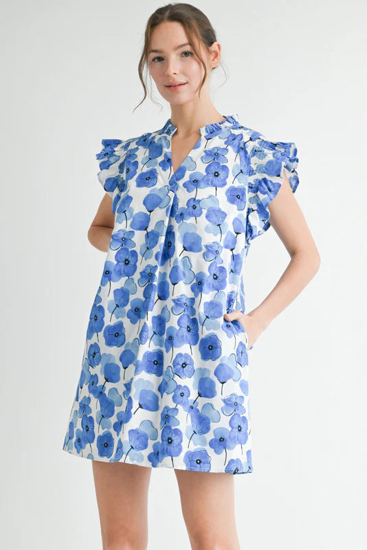 Cloister Collection | Floral Short Sleeve Dress