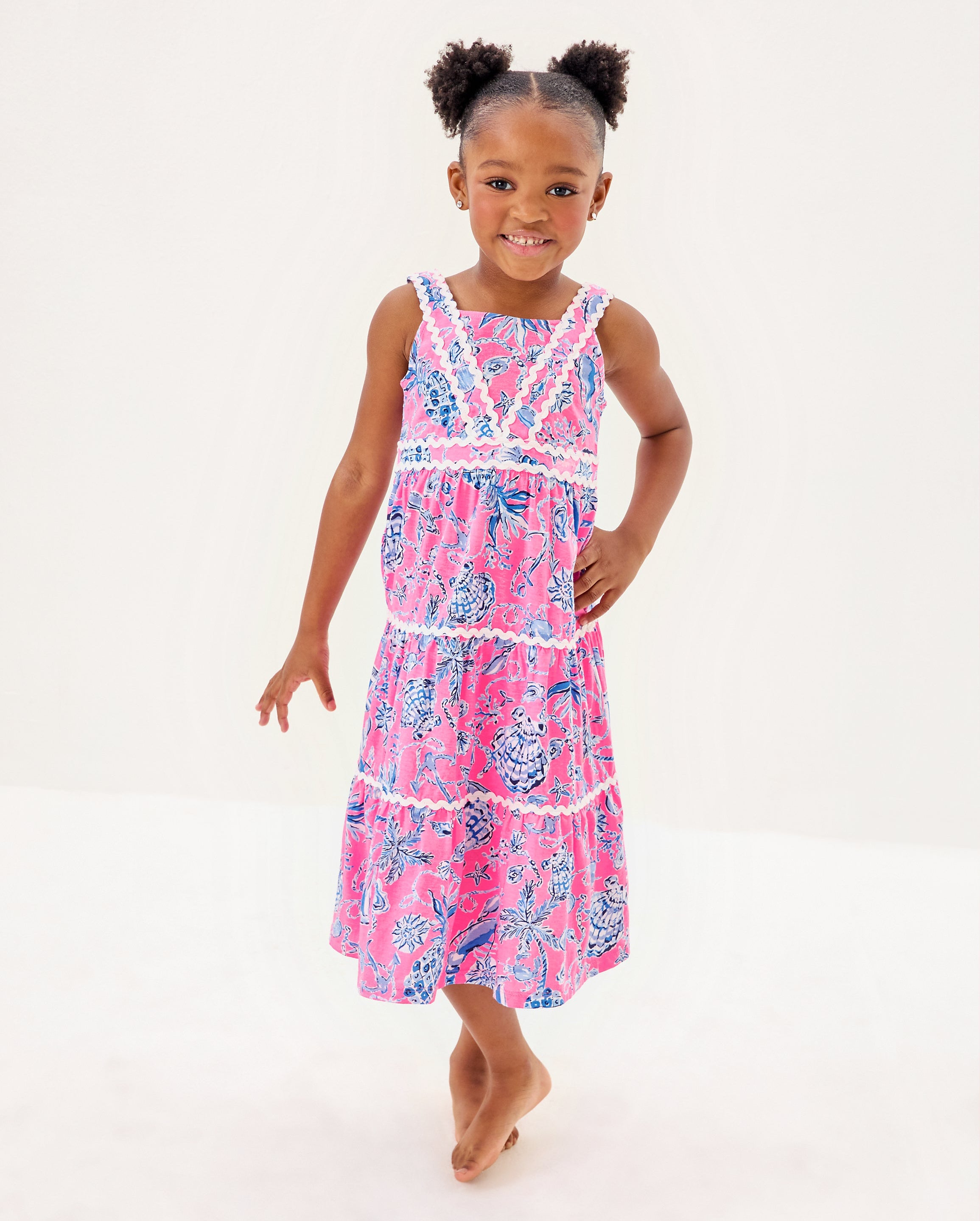 Lilly Pulitzer | Girls Mini Pollie Midi Dress