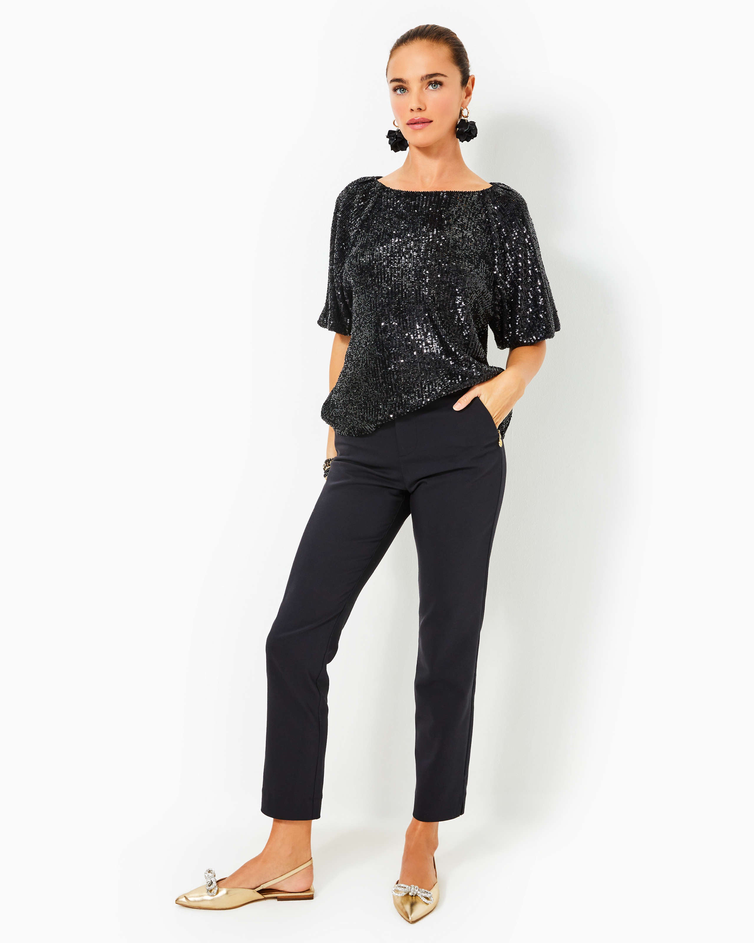 Lilly Pulitzer | 29" Ana High Rise Pant | Lilly Pulitzer | Cloister Collection Designer Fashion