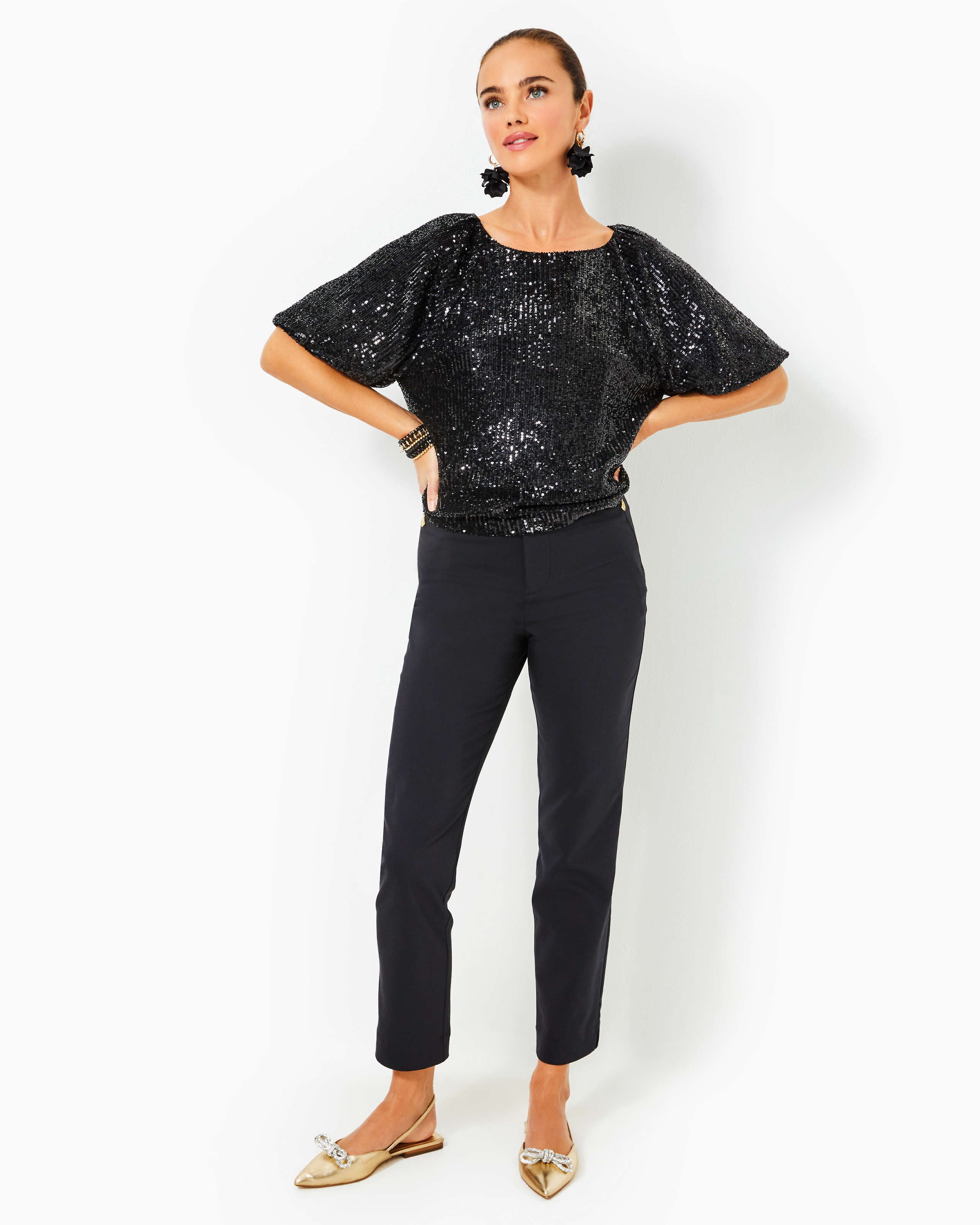 Lilly Pulitzer | 29" Ana High Rise Pant | Lilly Pulitzer | Cloister Collection Designer Fashion