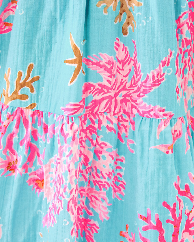 Lilly Pulitzer | Zemini Cover-up - Multi Royal Coral