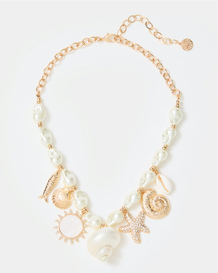 Lilly Pulitzer | Summer Serenade Charm Necklace