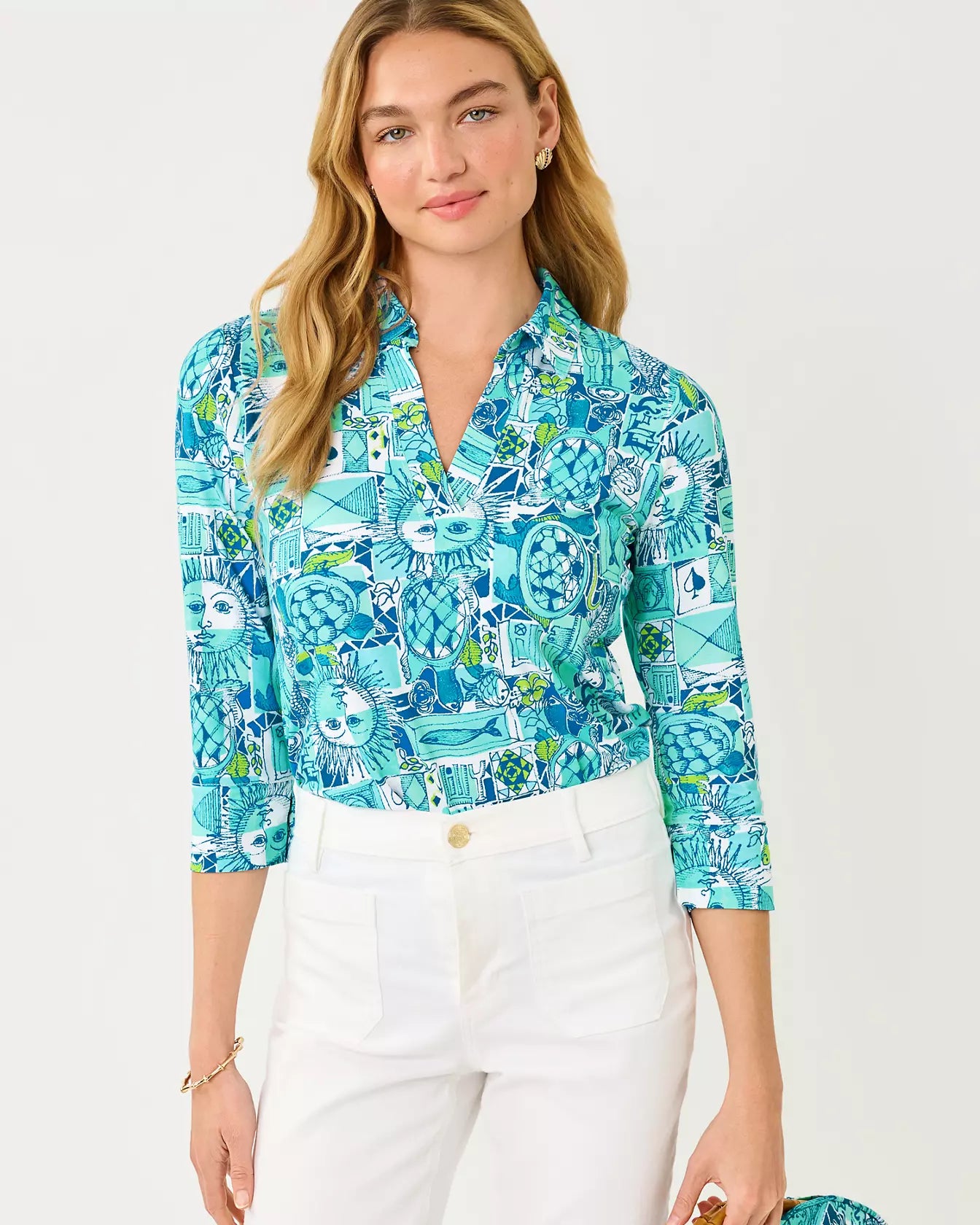 UPF 50+ Mandi 3/4 Sleeve Tunic