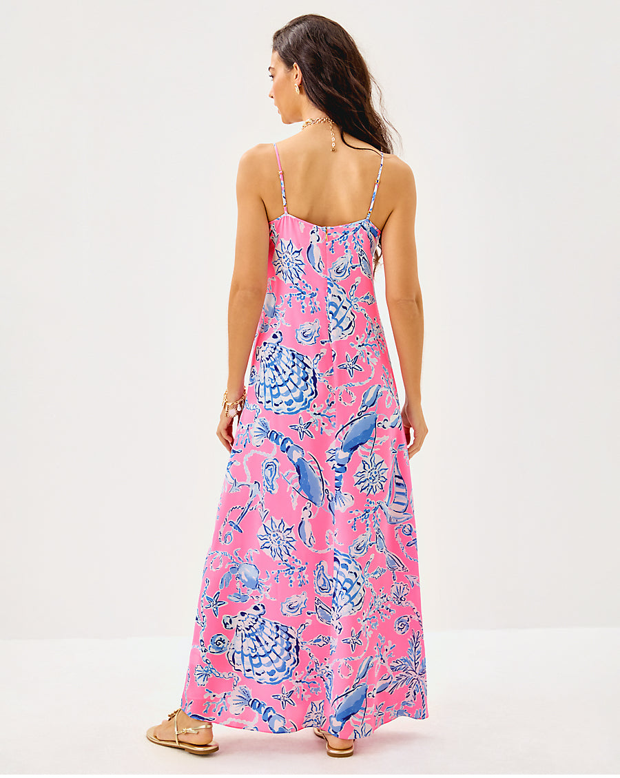 Lilly Pulitzer | Verica Silk Maxi Dress