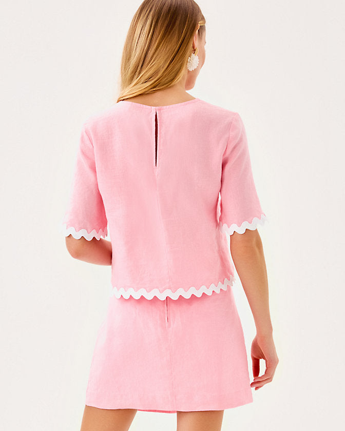 Lilly Pulitzer | Nic Ric Rac Trim Top