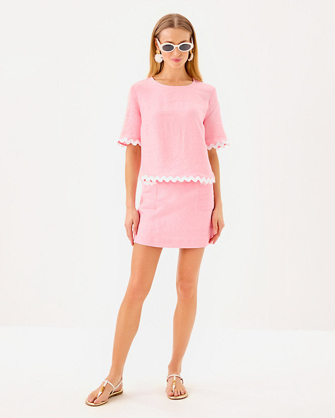 Lilly Pulitzer | Nic Ric Rac Trim Top