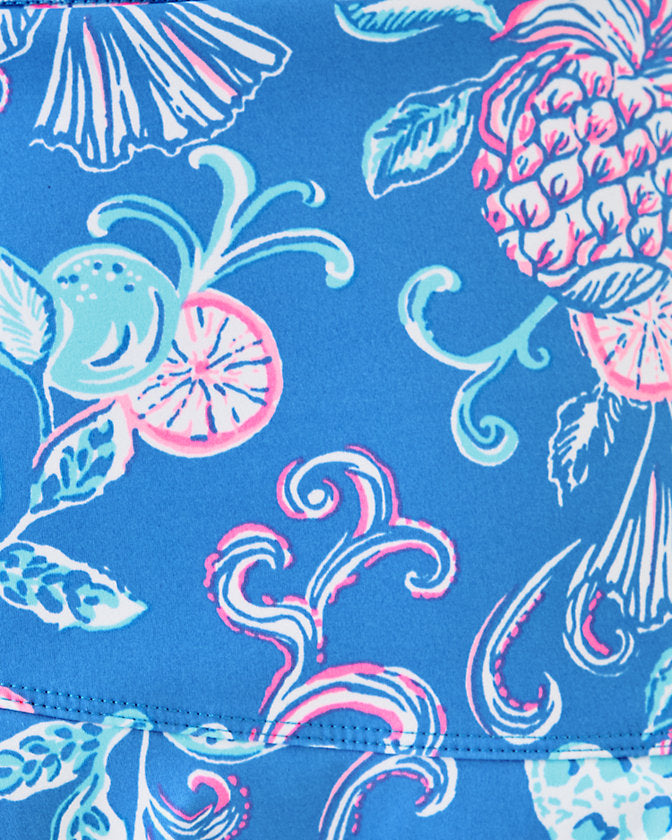 Lilly Pulitzer | Romana High Rise Skort - Sunwashed Blue Citrus Crush