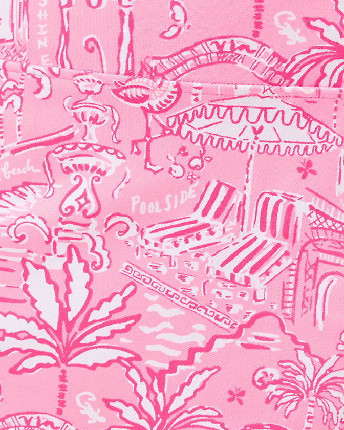 Lilly Pulitzer | Upf 50+ Luxletic Bessie Skort - Conch Shell Pink Pennys Playground