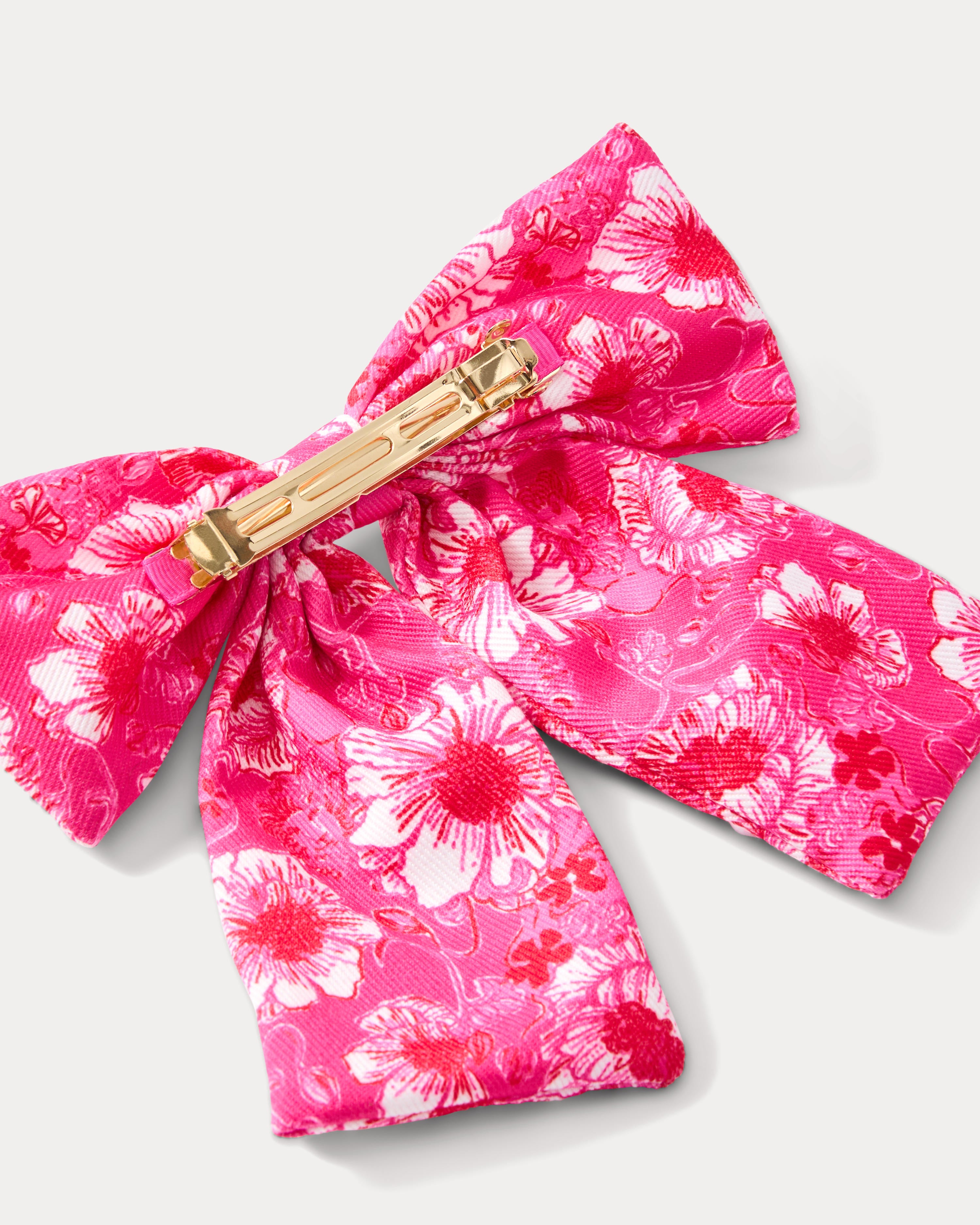 Lilly Pulitzer | Embellished Bow Barrette, Feeling Poppy