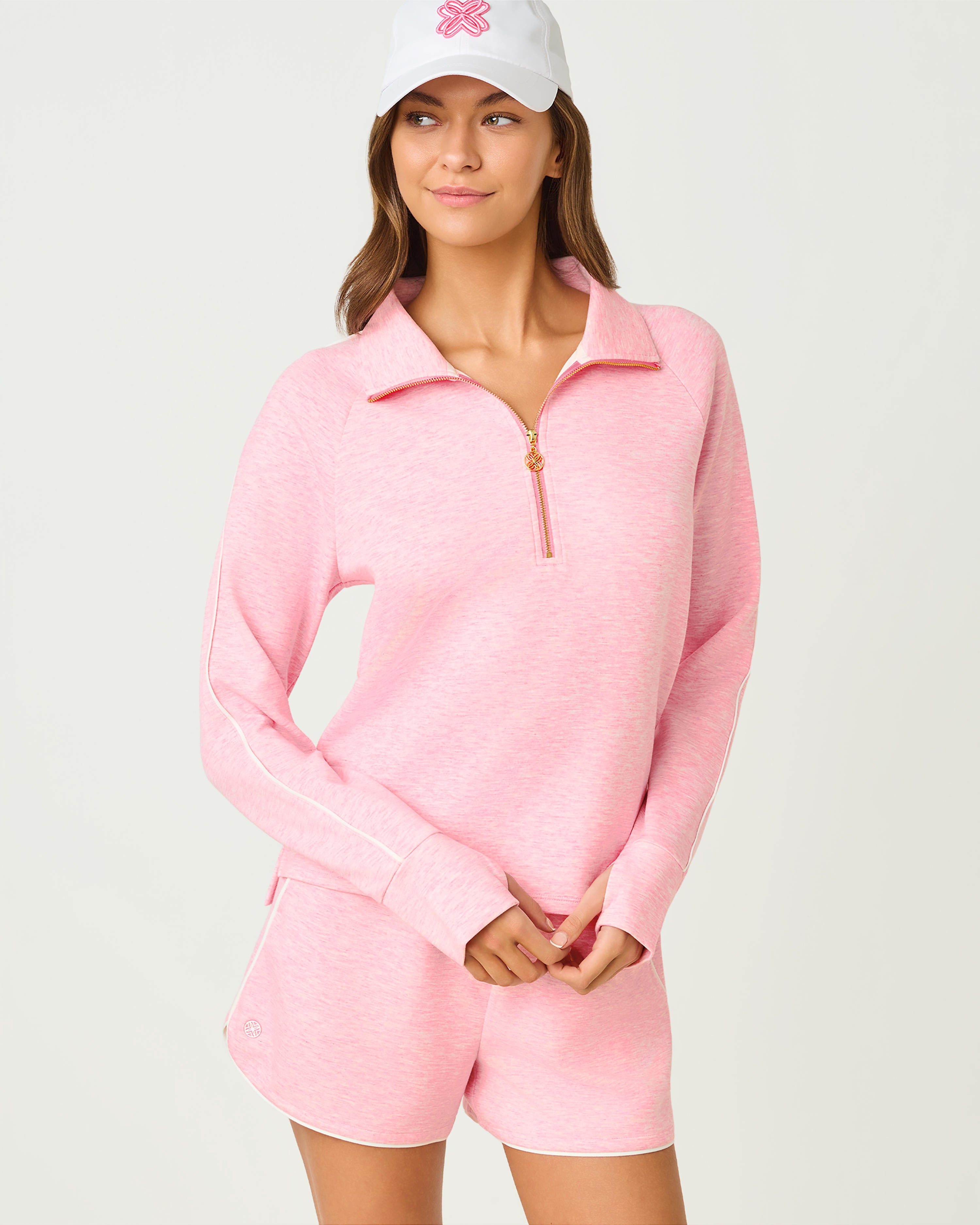 Lilly Pulitzer | Elemis Upf 50+ Pullover - Heathered Conch Shell Pink