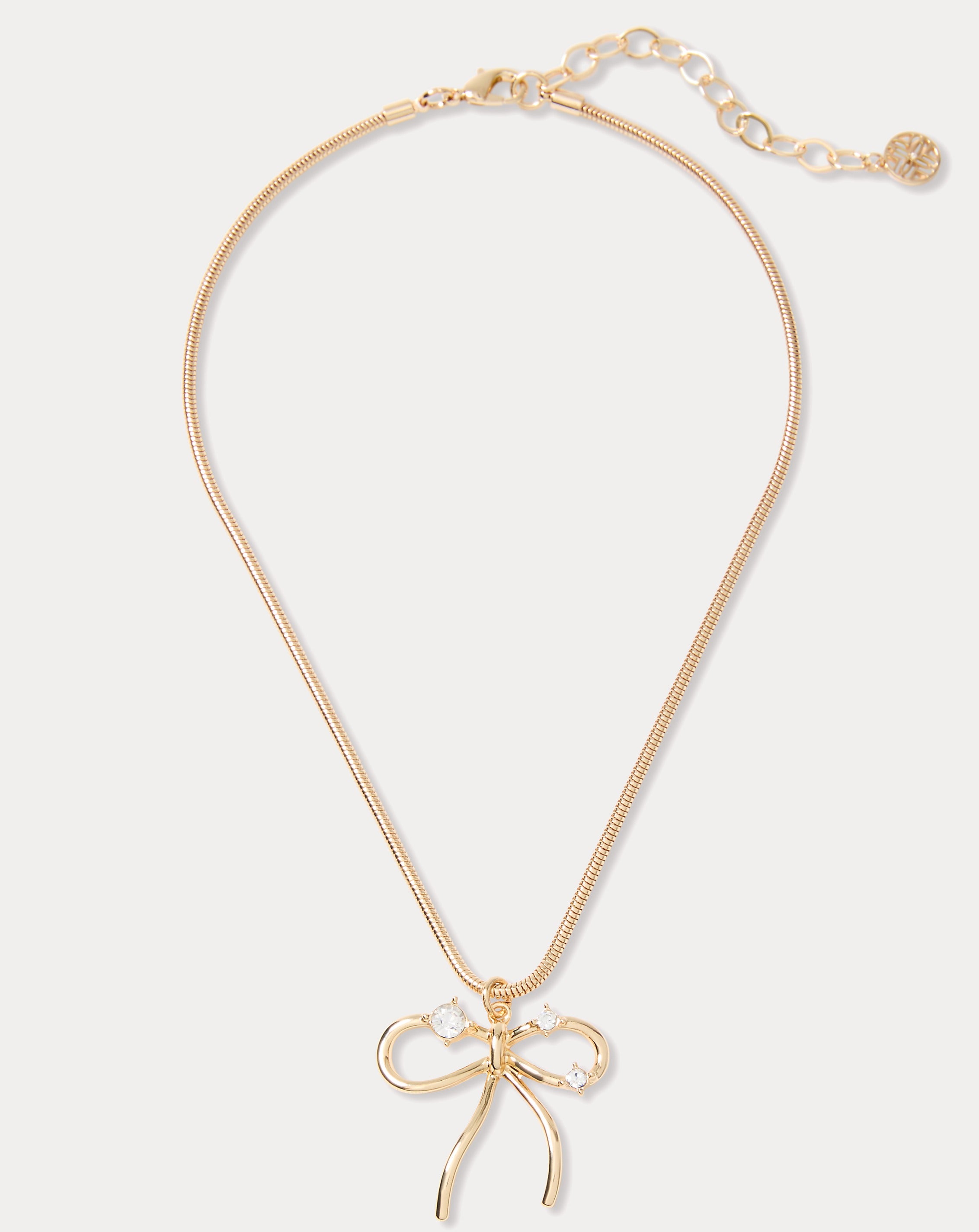 Tis The Season Necklace - Gold Metallic
