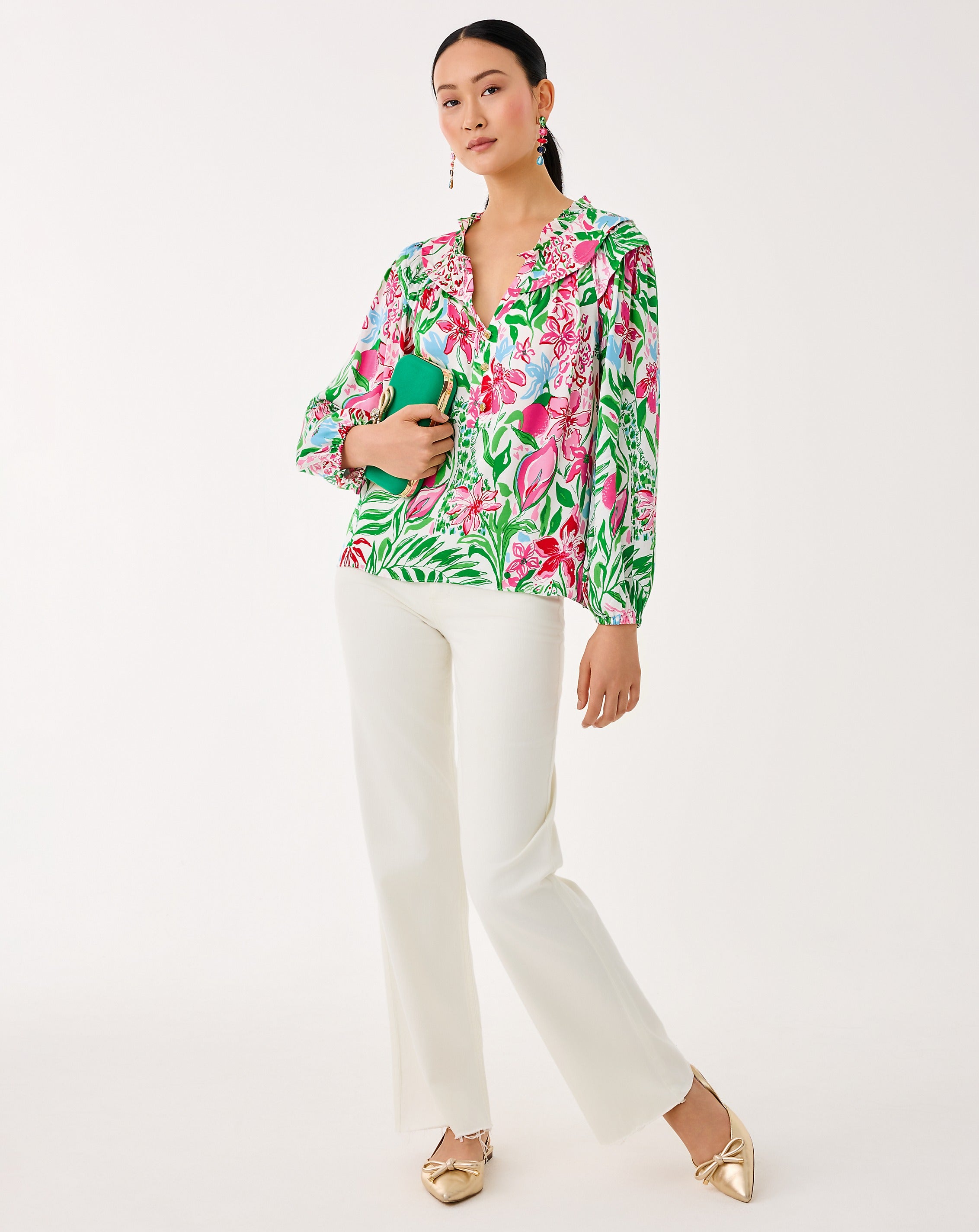 Lilly Pulitzer | Japhia Long Sleeve Top