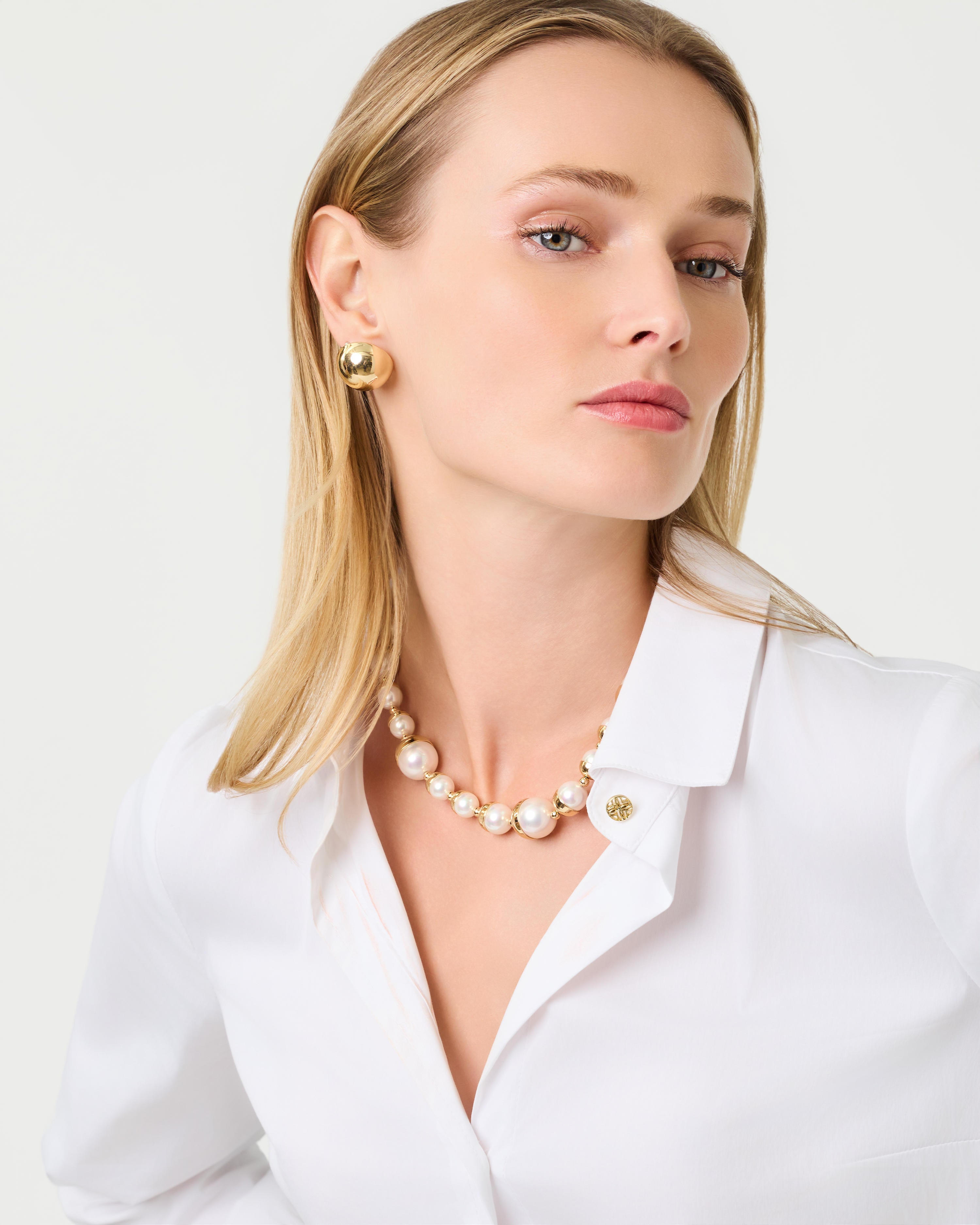 Rosanna Necklace - Resort White