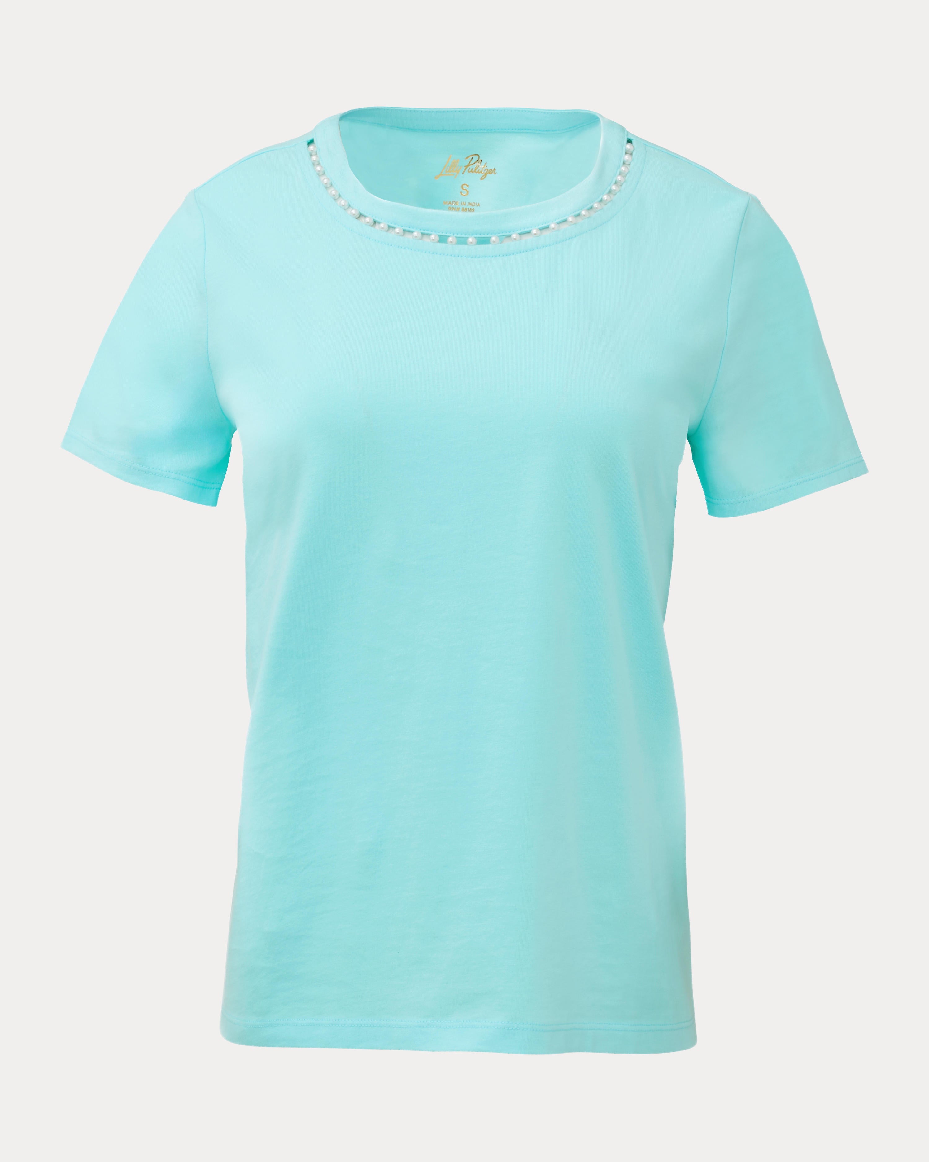 Clairmont Pearl Knit Top - Day Dream Blue