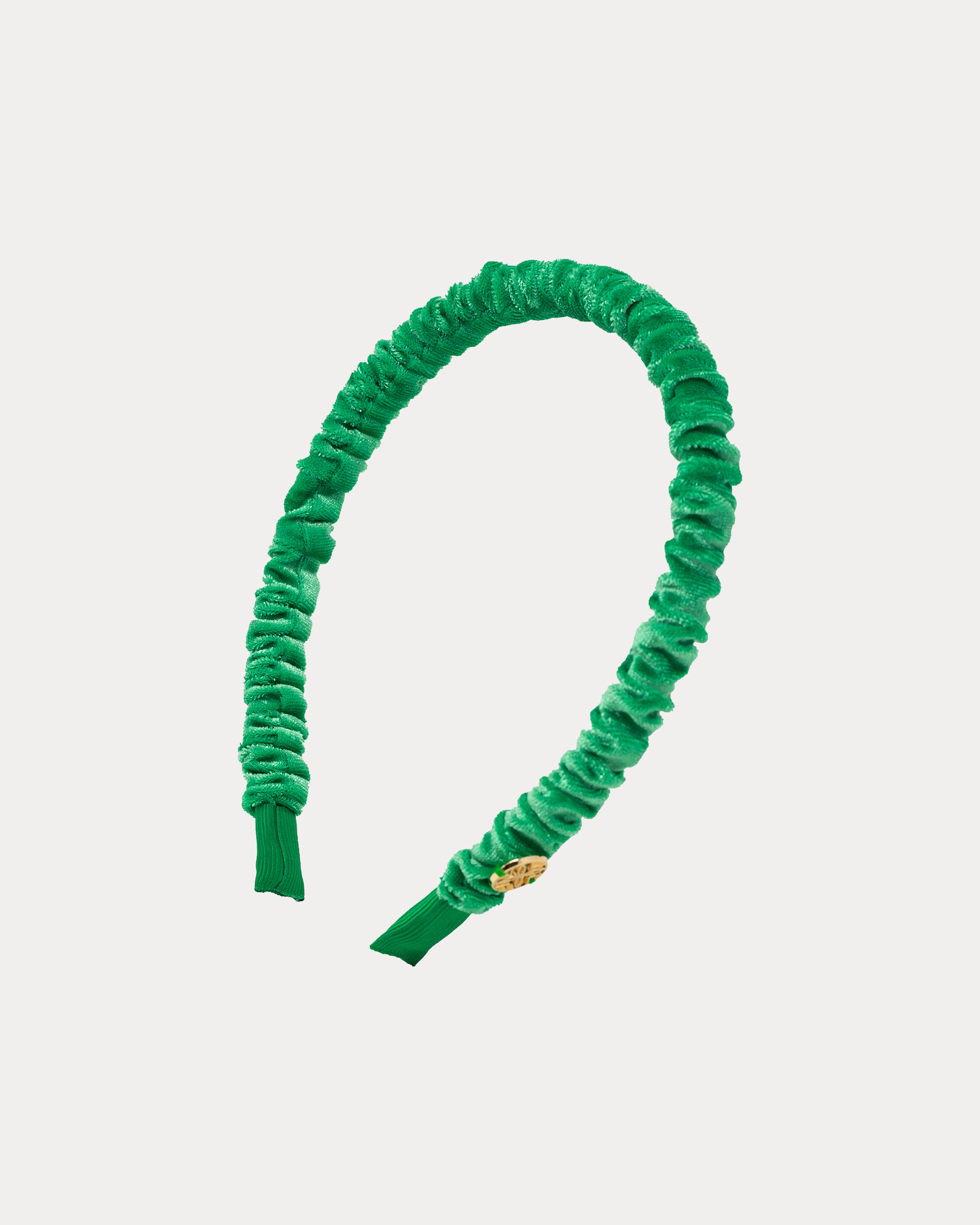 Lilly Pulitzer | Velvet Scrunchie Headband, Kitts Green