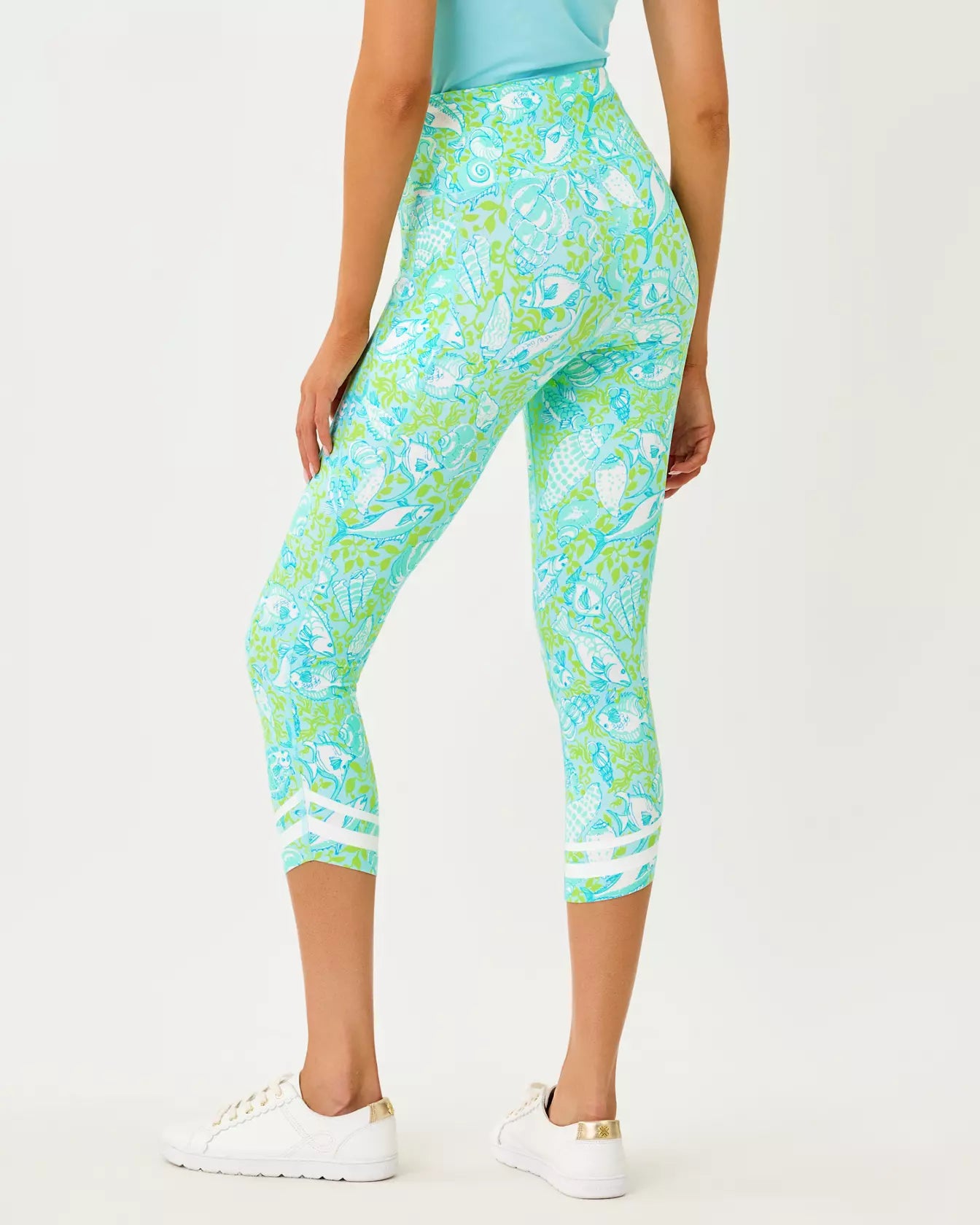 UPF 50+ Luxletic 21" Weekender High Rise Crop Legging