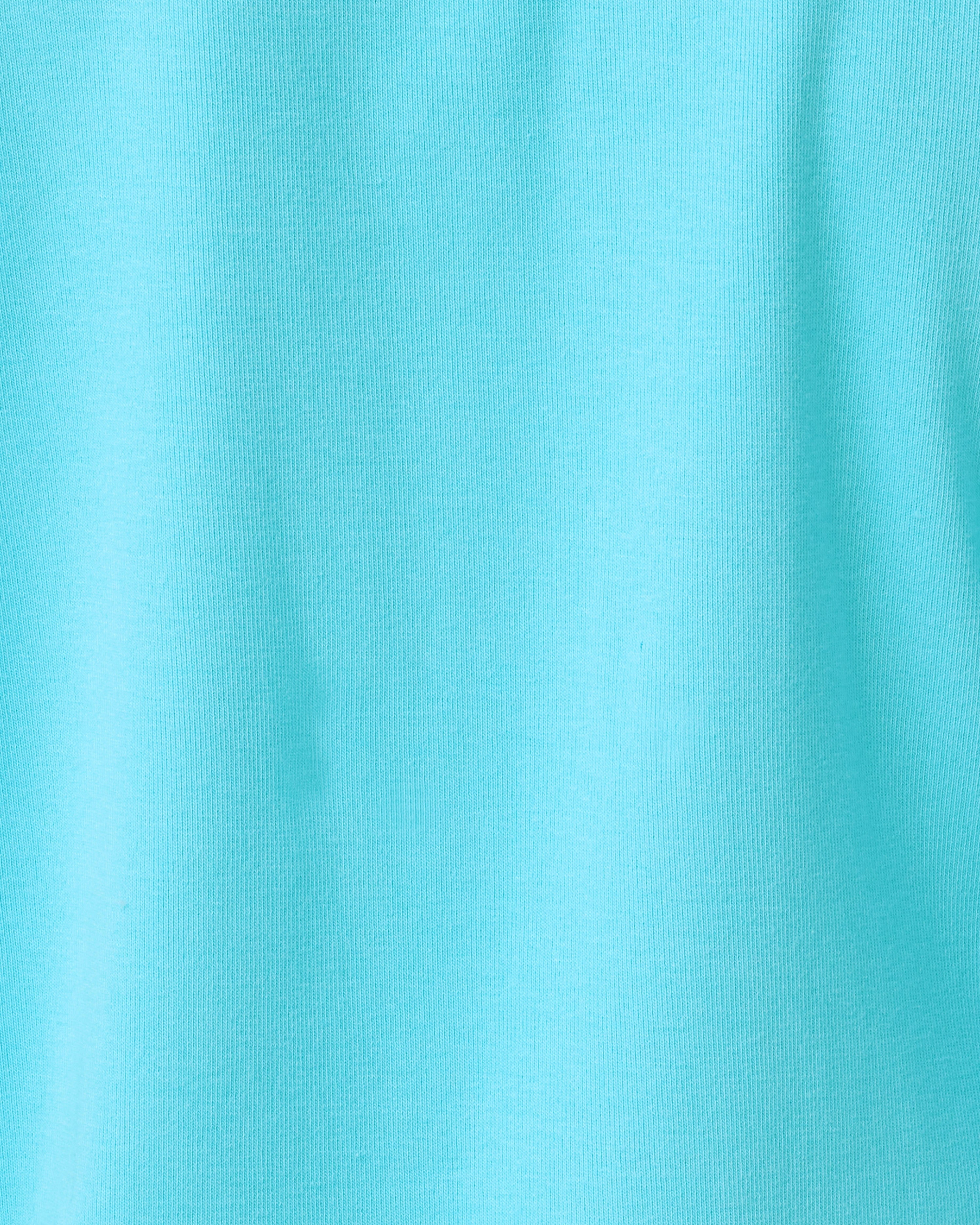 Ronson Eyelet Knit Top - Capri Blue