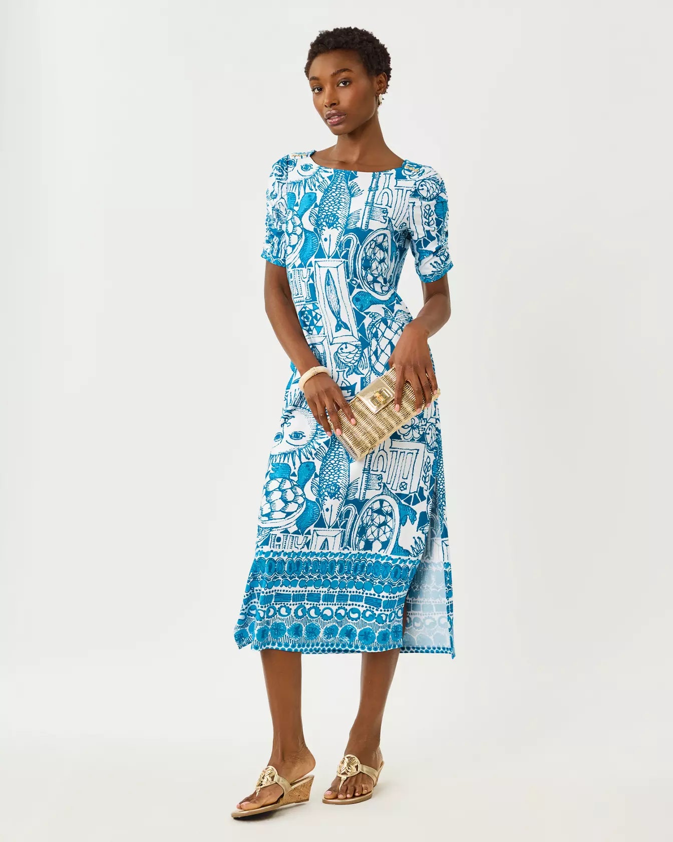 UPF 50+ Zarah Midi Dress