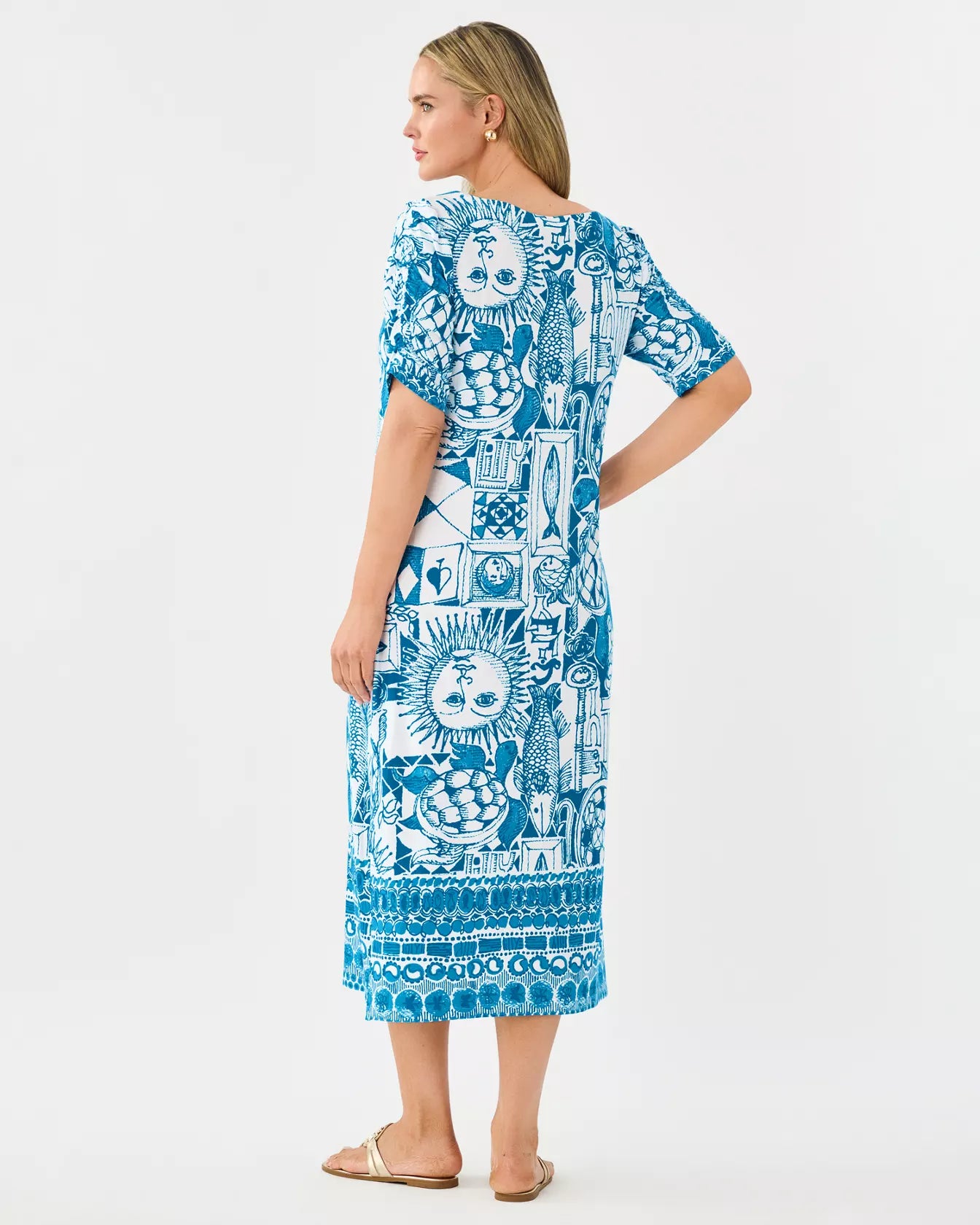 UPF 50+ Zarah Midi Dress