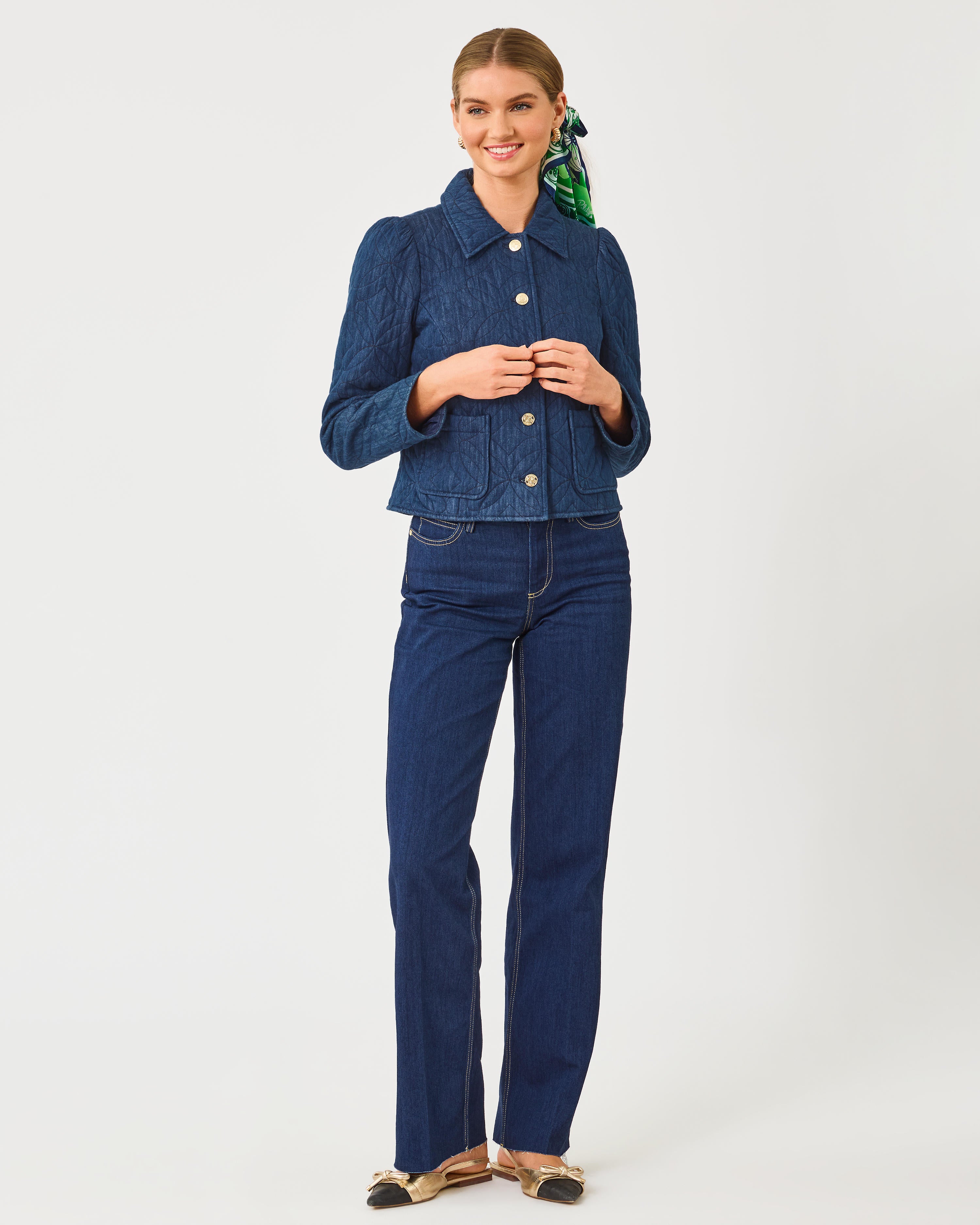 Peyser Quilted Denim Jacket