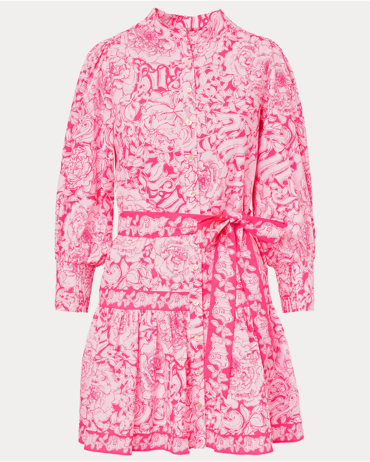 Drena Dress - Pink Aster A Rose