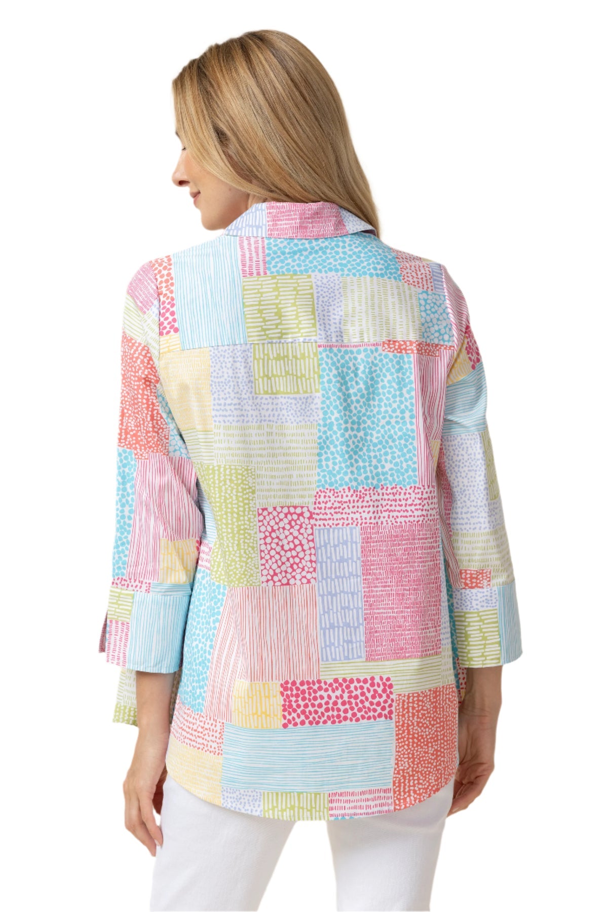 Habitat | Perfect Travel Patchwork Hidden Placket Shirt