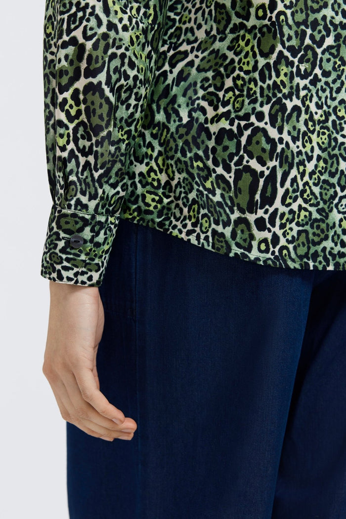 Foxcroft | Marlee Top - Leopard