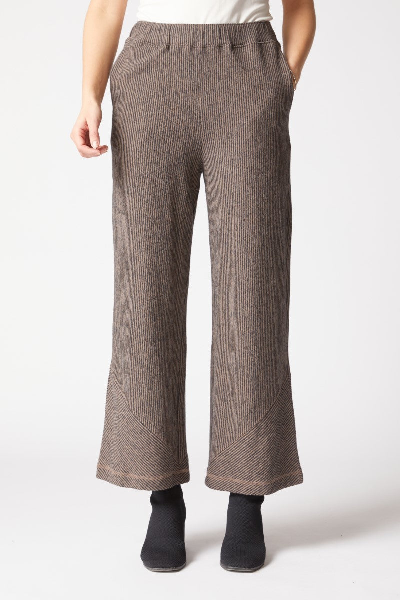 Habitat | Pasadena Stripe Veranda Pant - Truffle