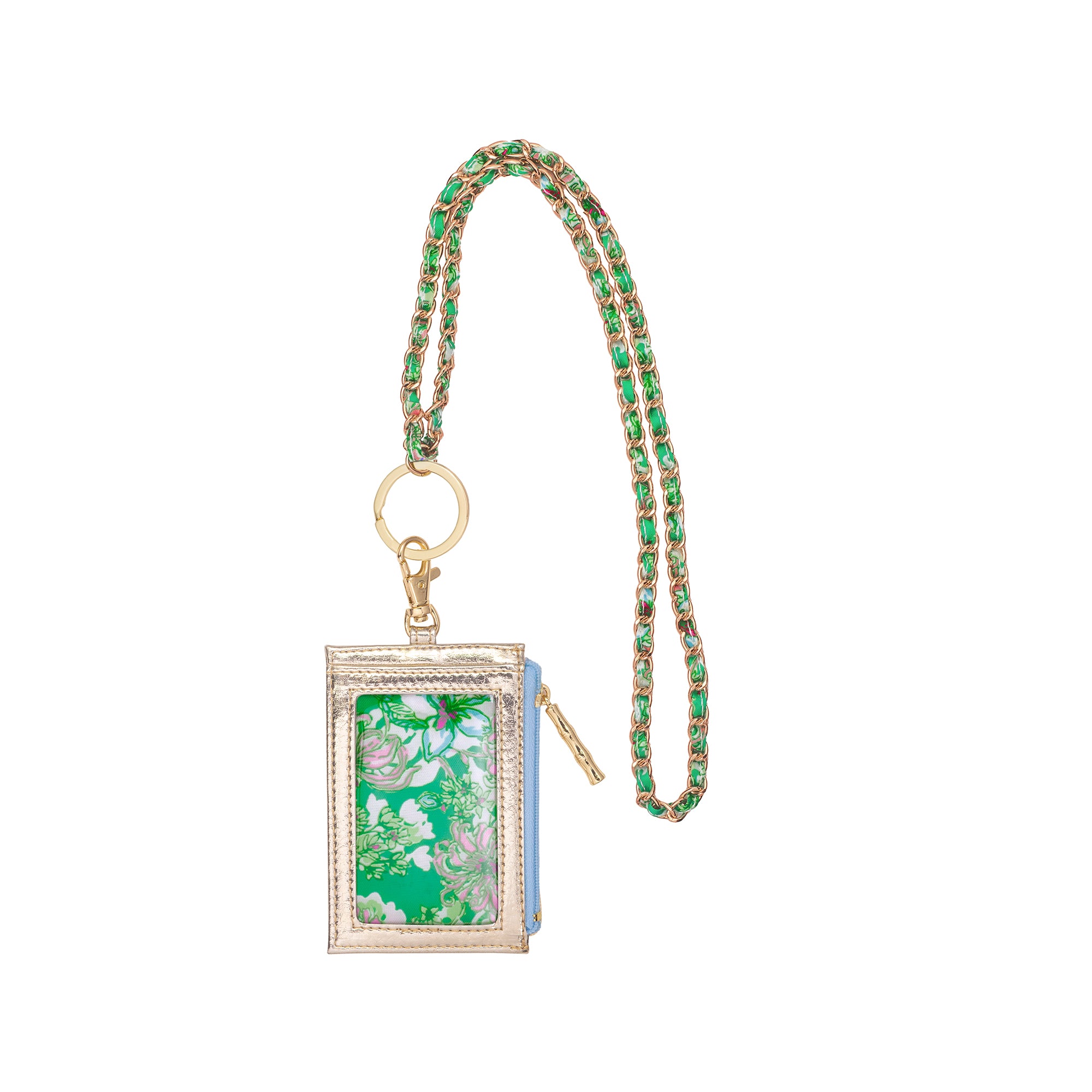 Lifeguard Press | Zip Id Lanyard, Blossom Views | Lifeguard Press | Cloister Collection Designer Fashion