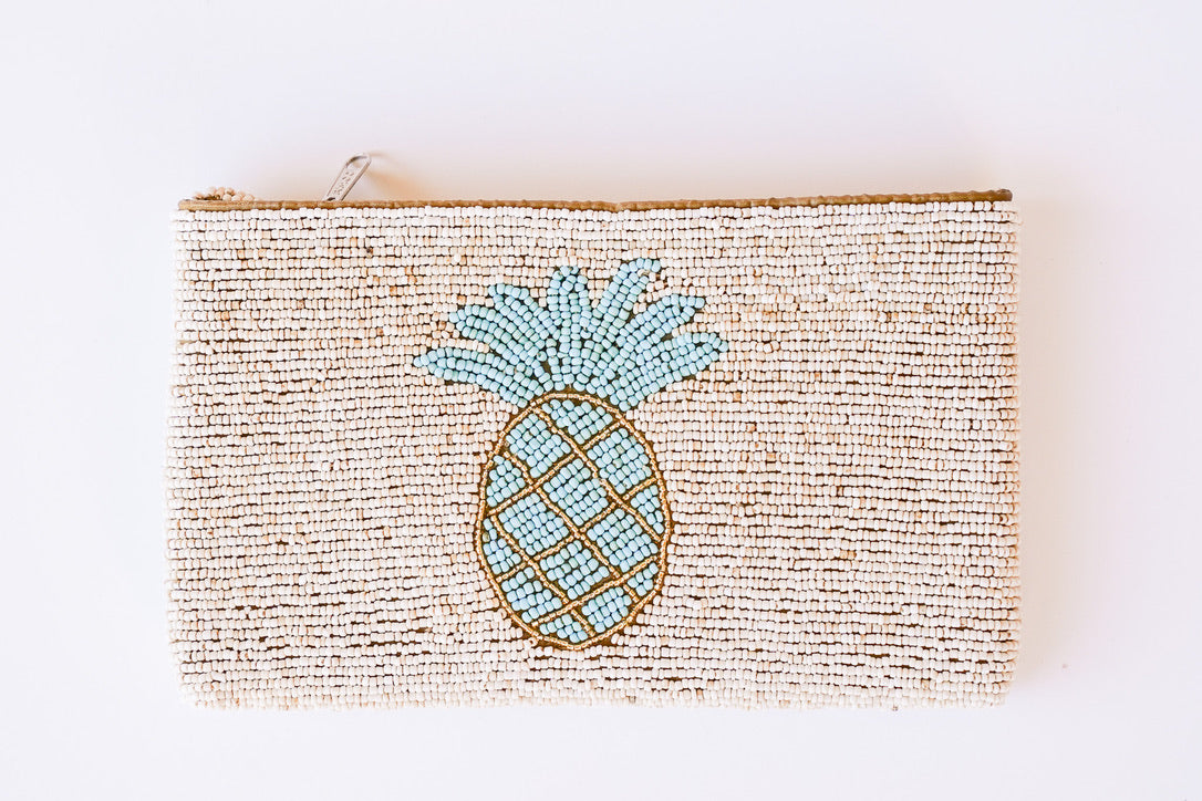 Bali Queen | Pineapple Beaded Clutch