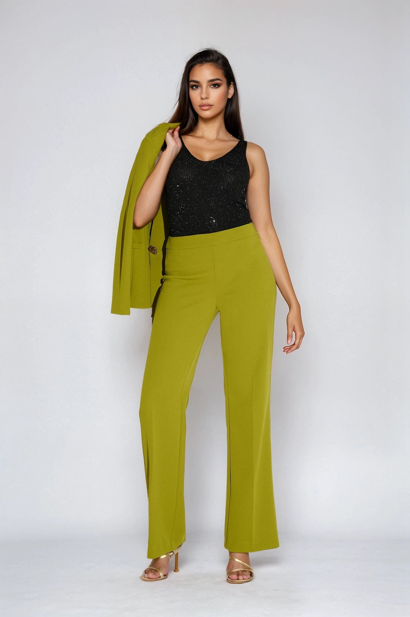 Joseph Ribkoff | Metallic Camisole - Black