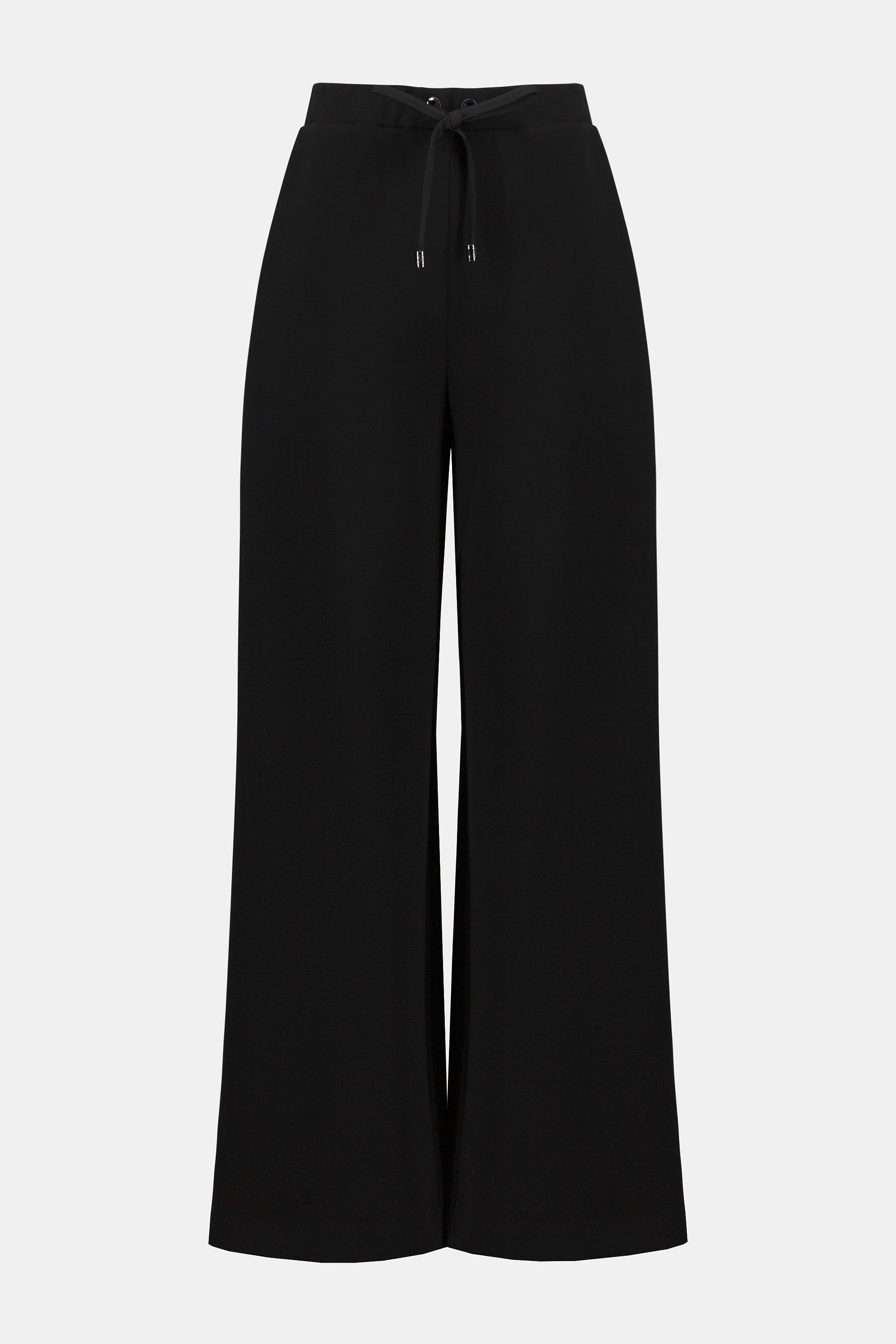 Scuba Jersey Wide-leg Pants