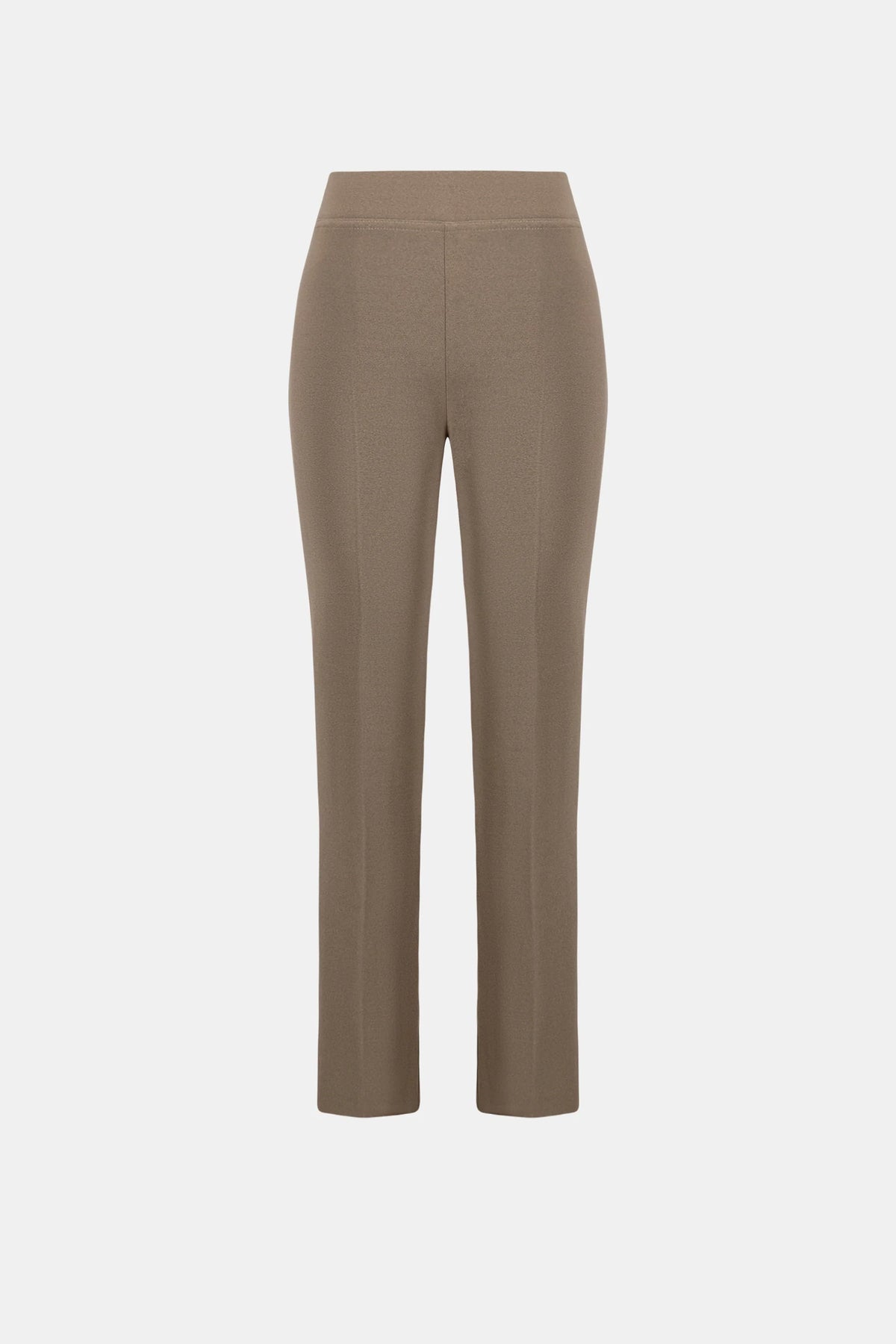 Back‑Slit Straight‑Leg Pant