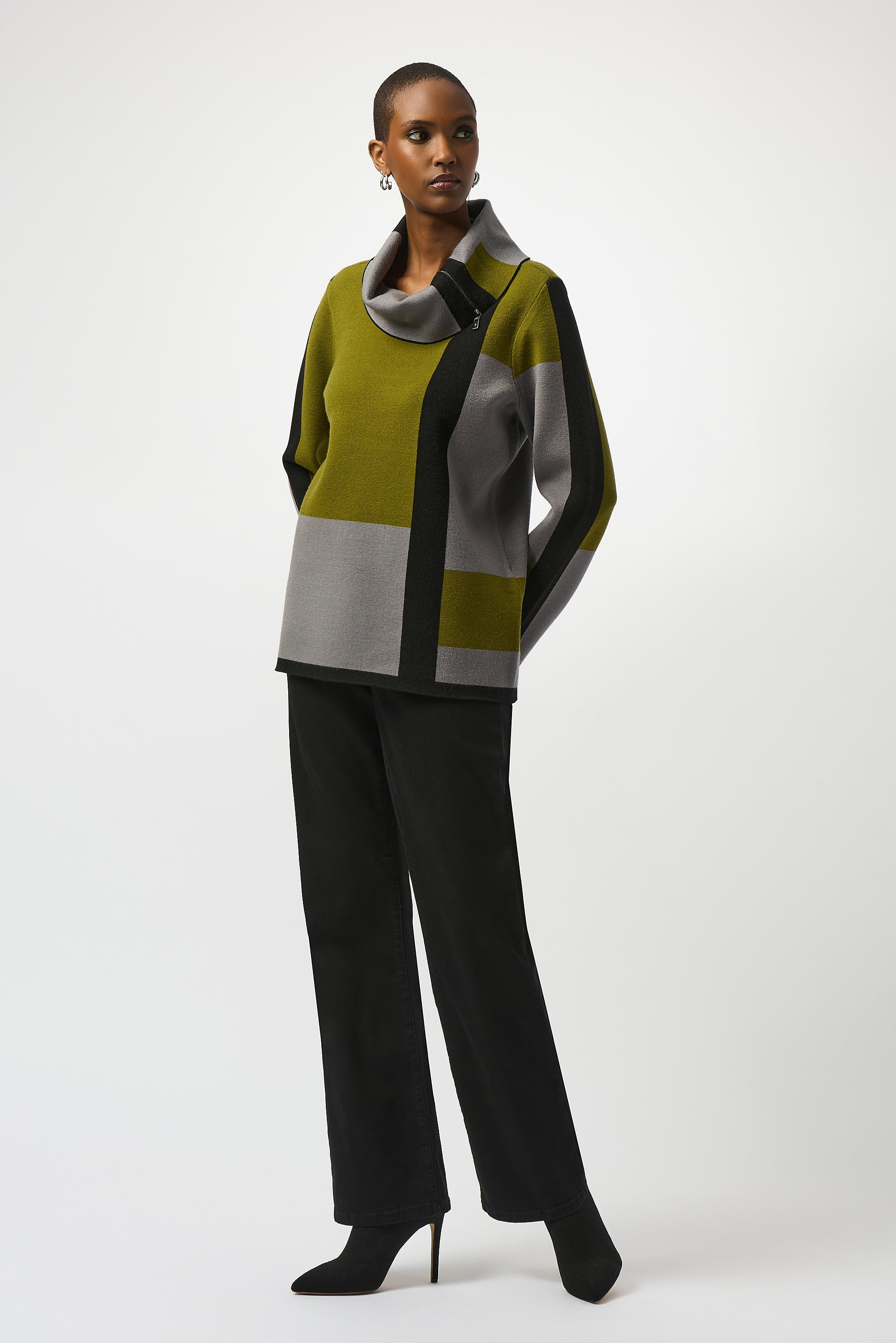 Joseph Ribkoff | Color Block Pullover