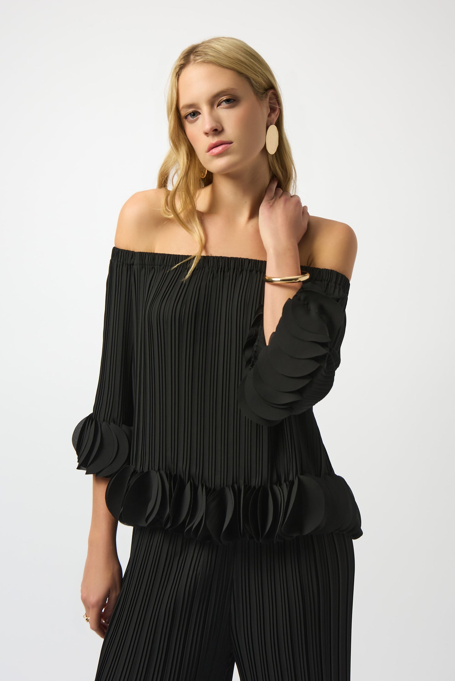 Joseph Ribkoff | Off-shoulder Chic Pullover