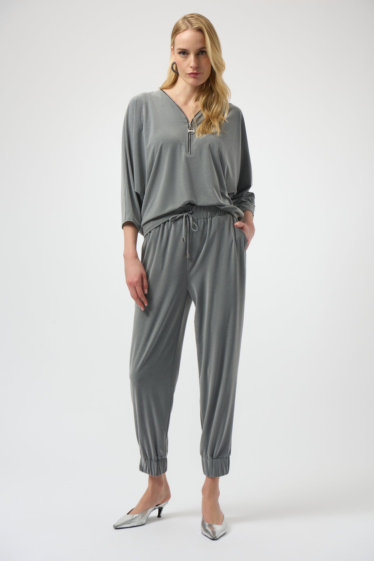 Joseph Ribkoff | Textured Crew Neck Pullover