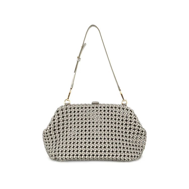 BC Handbags | Braided Weave Clutch