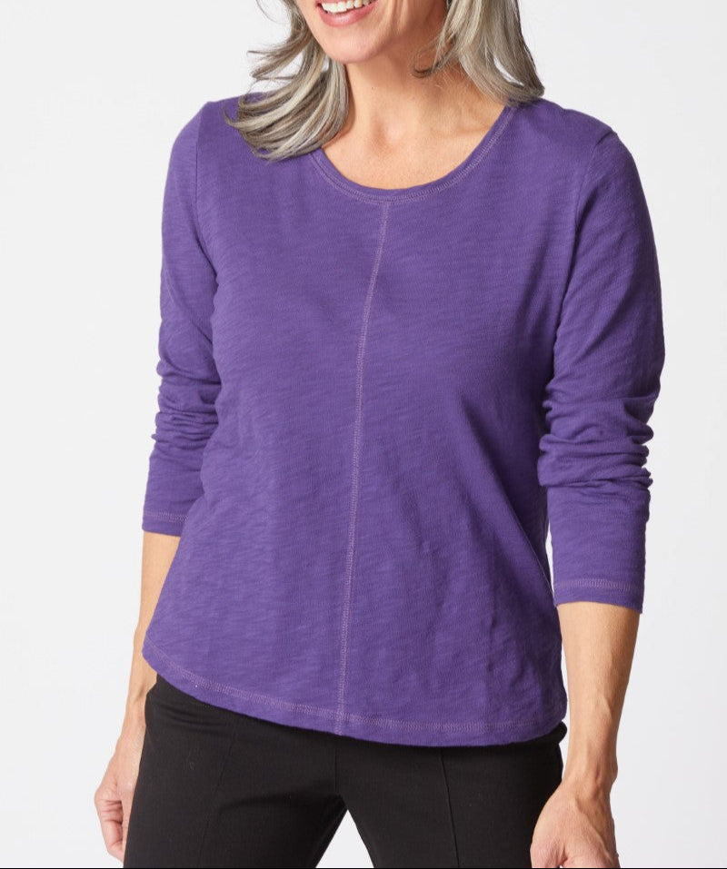 Habitat | Cotton Pebble Longsleeve Coverstitch