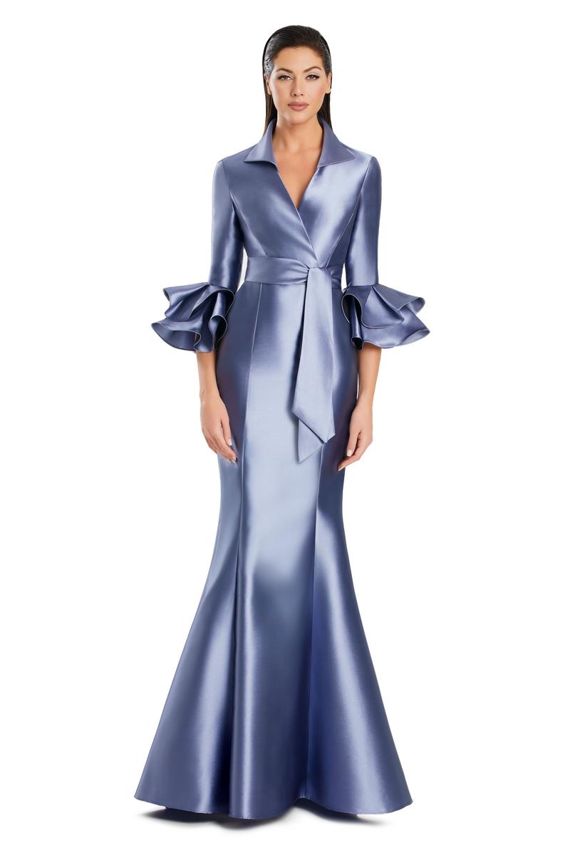 Shirt Gown with Flounce Sleeves