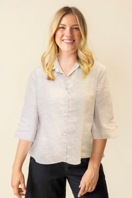 Habitat | Linen Solid Everything Shirt