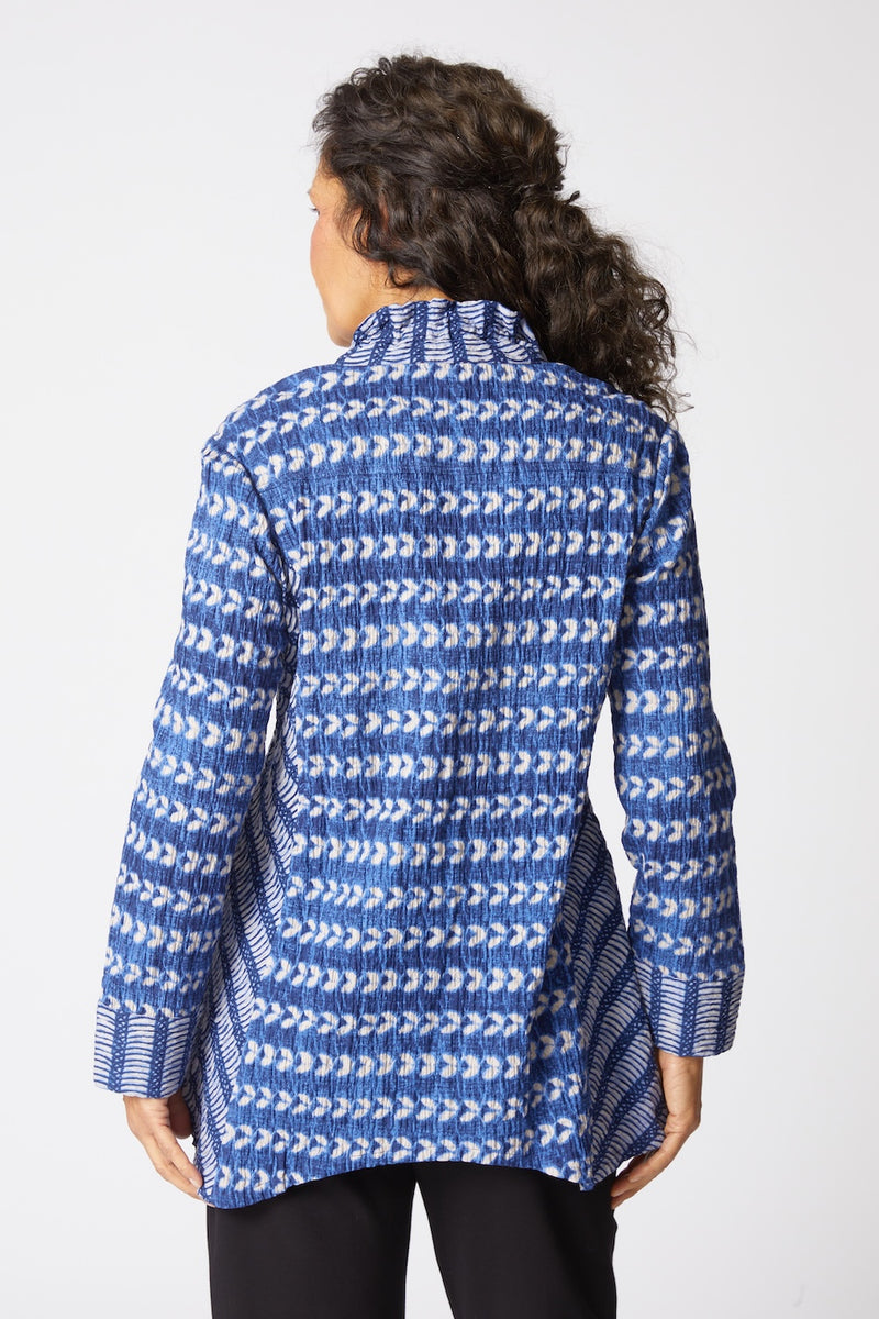Habitat | Mixed Batiks Artist Swing Shirt - Navy
