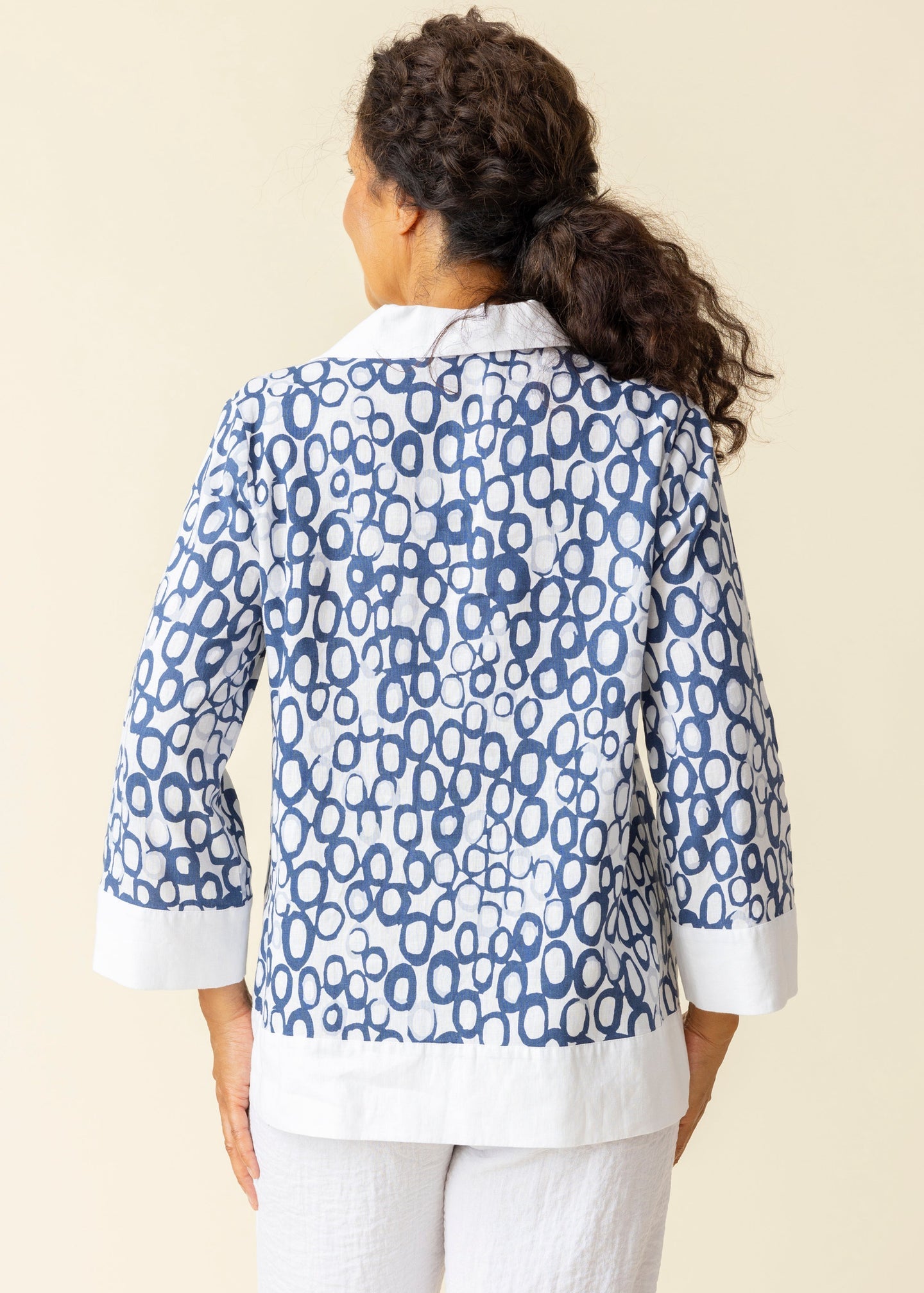 Habitat | Linen Inner Circle Cool Caftan Top