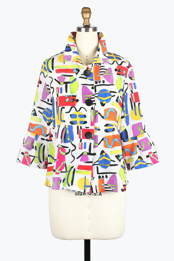 Damee | Abstract Bright Jacket