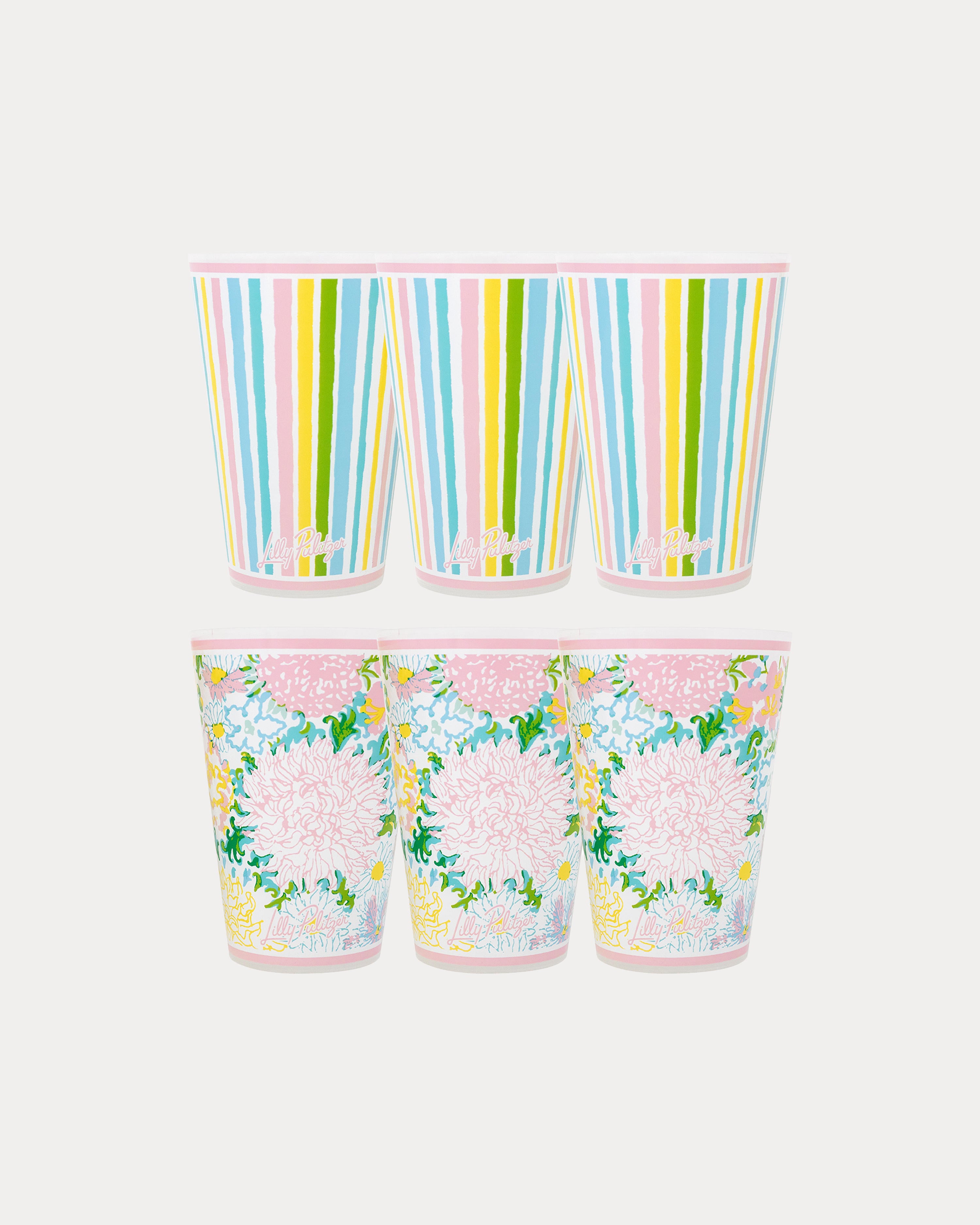 Pool Cup Set - Multi Lilly Garden Home