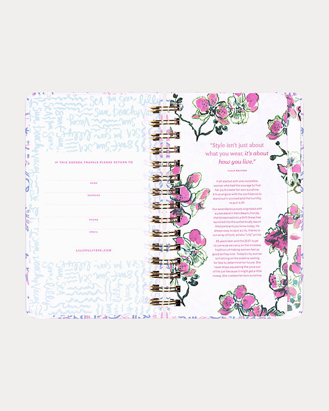 Lilly Pulitzer Medium Agenda, Tis the Sea Sun