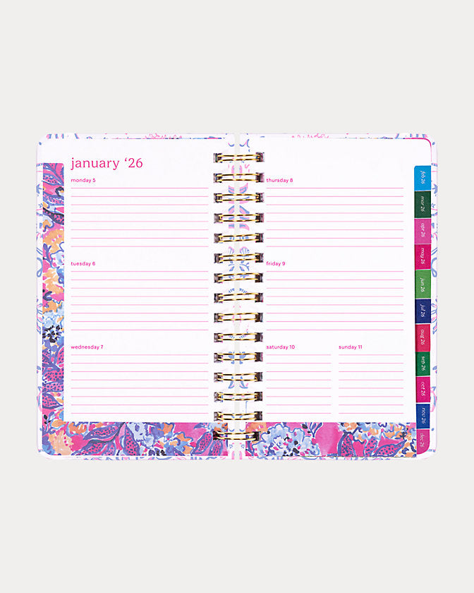 Lilly Pulitzer Medium Agenda, Tis the Sea Sun