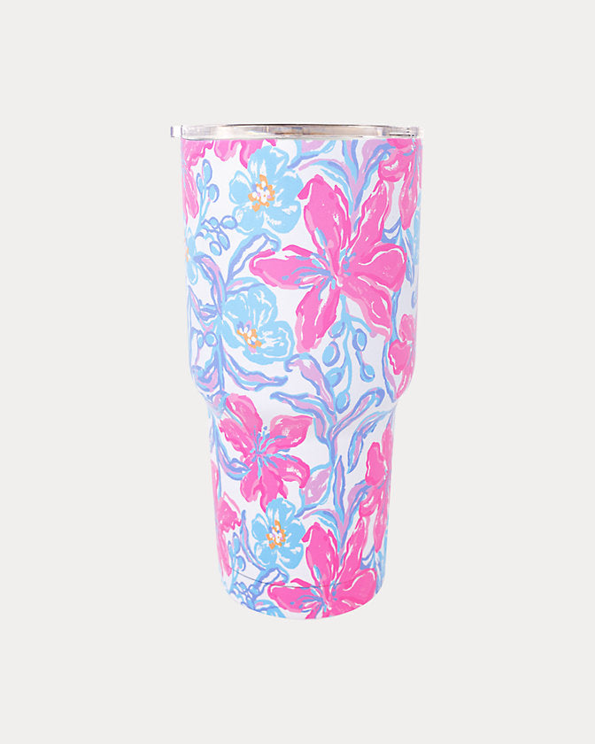 Lilly Pulitzer | Stainless Steel Tumbler (30 Oz) - Beachside Haven
